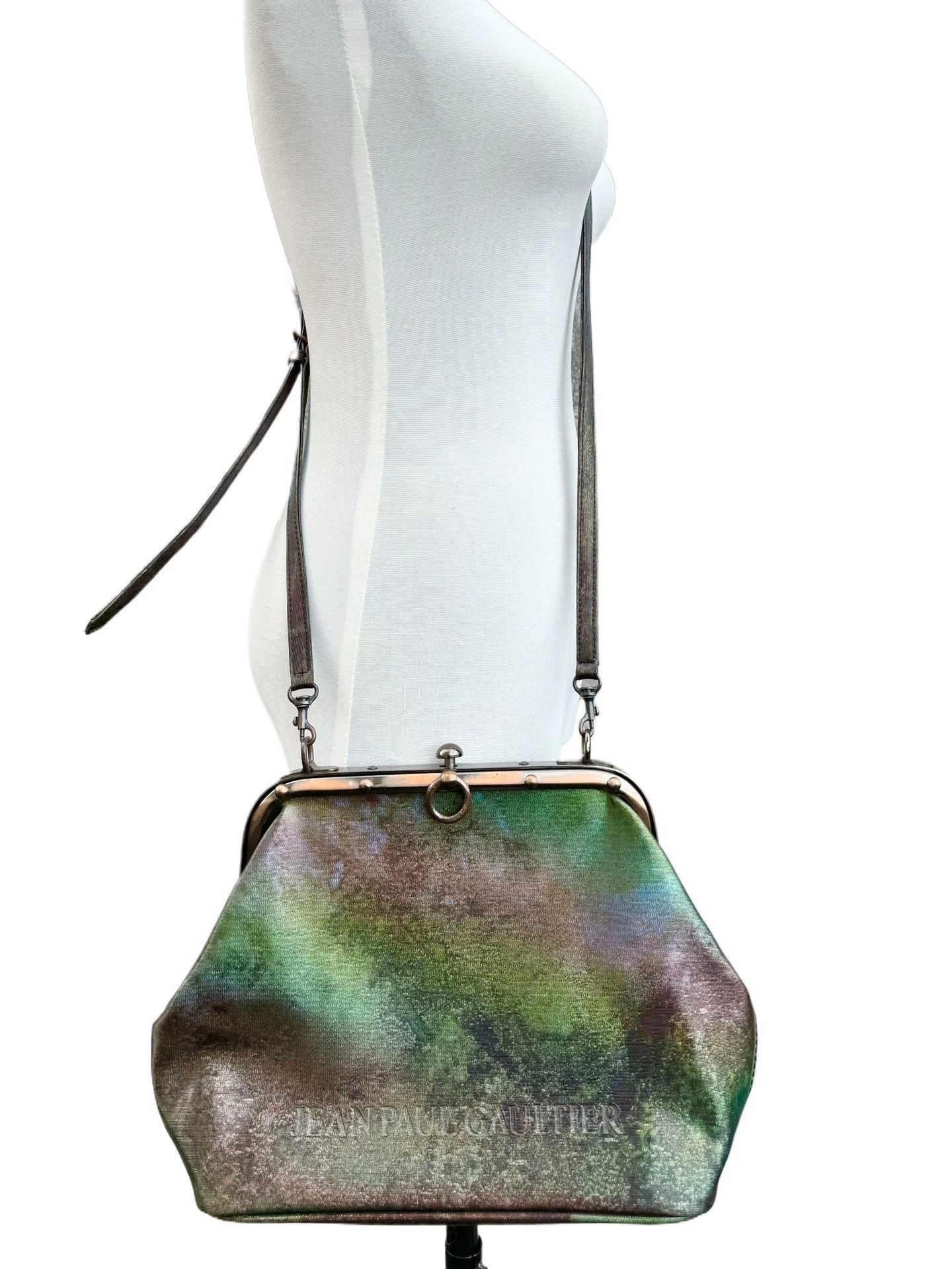 Jean Paul Gaultier Jean Paul Gaultier Jade bug mouth gold medium handbag Size ONE SIZE - 1 Thumbnail