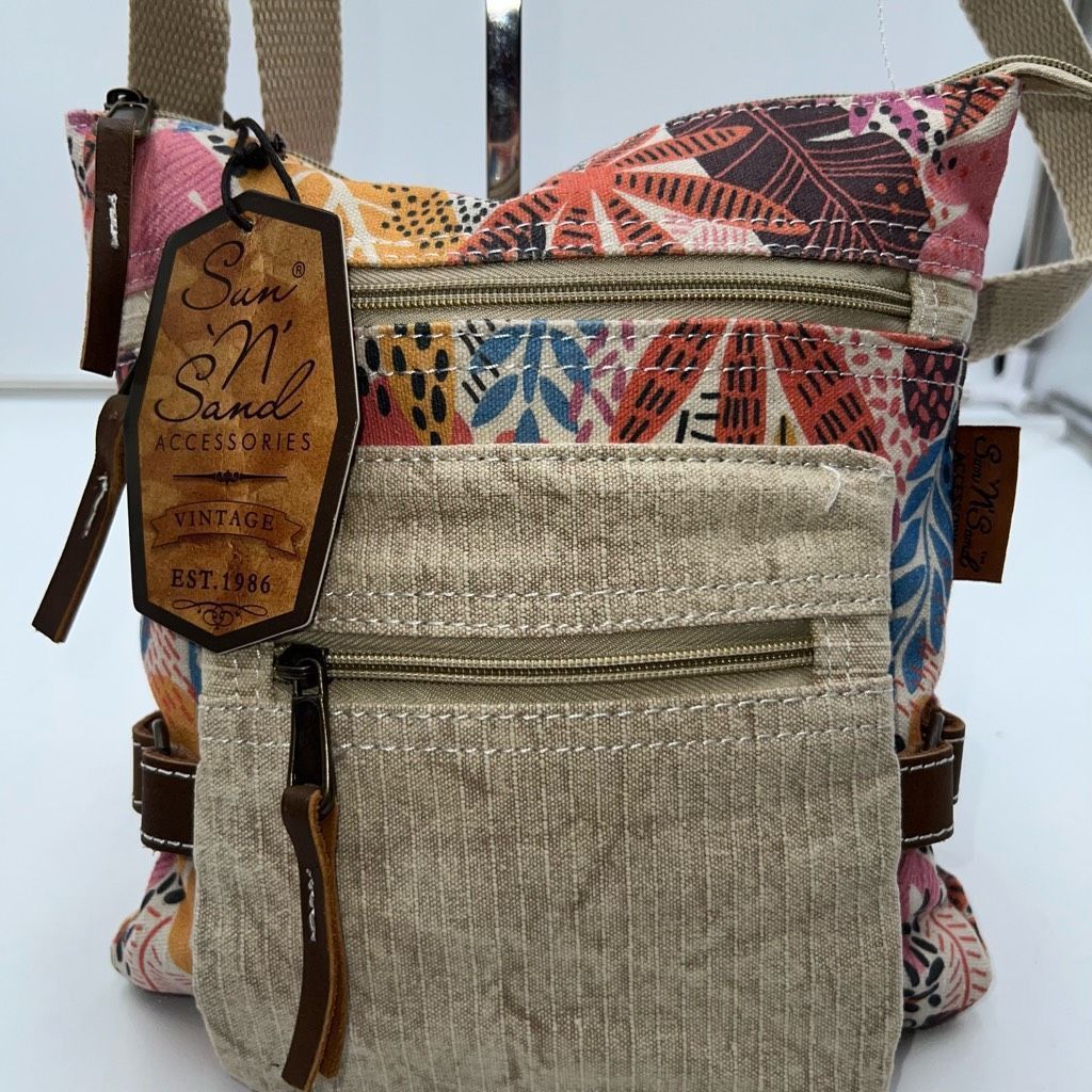 Other Sun N Sand Tropical Multi Pocketed Crossbody Size ONE SIZE - 3 Thumbnail