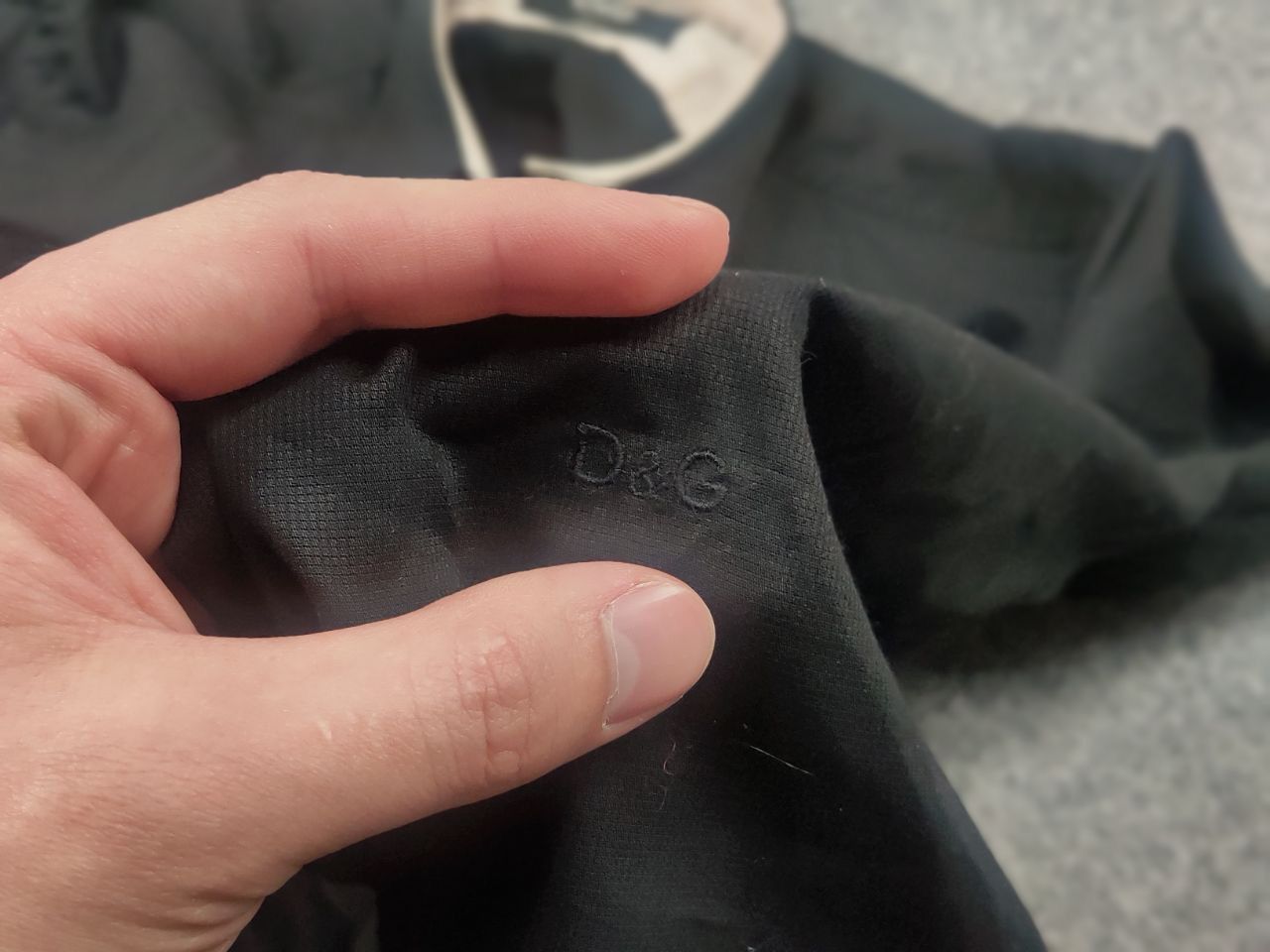 Dolce & Gabbana Dolce & Gabbana Vintage Black Slim long sleeves Shirt logo Size US M / EU 48-50 / 2 - 9 Thumbnail
