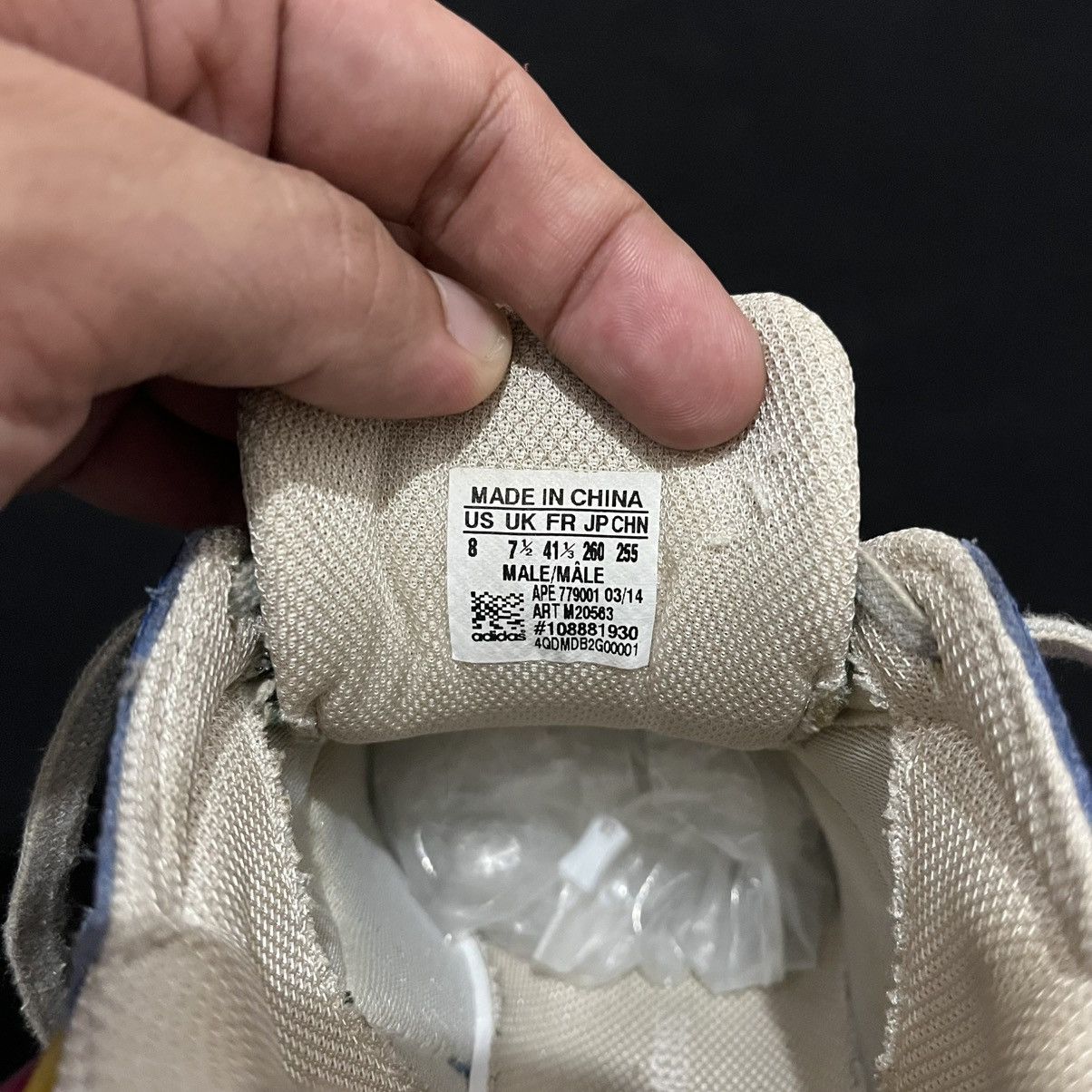 Adidas × Raf Simons SS2015 RAF SIMONS “MEMORY WEAR” ADIDAS RESPONSE TRAIL 2 Size US 8 / EU 41 - 9 Thumbnail