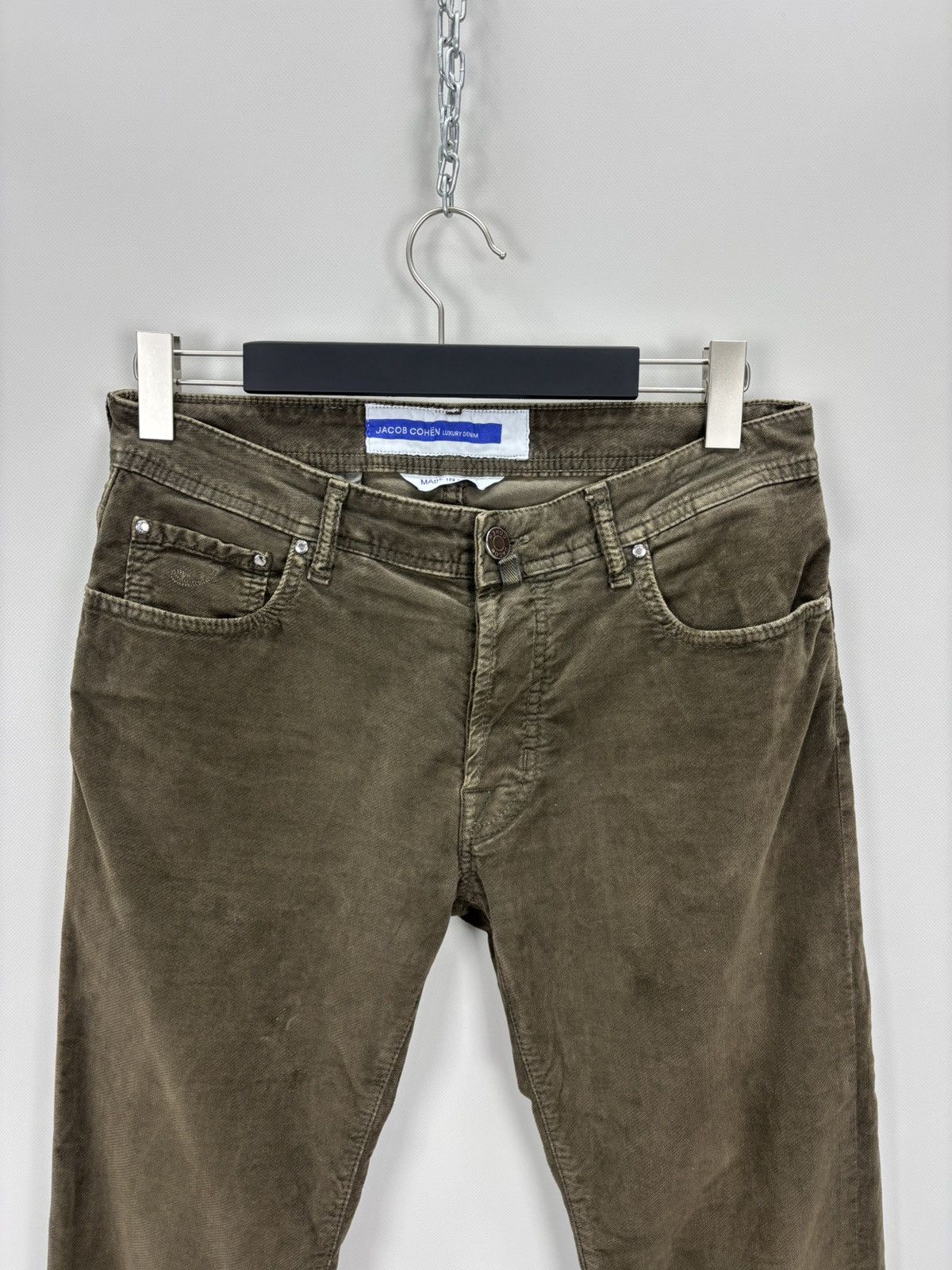 Jacob Cohen Mens corduroy pants Jacob Cohen Size 33 Color Brown Size US 33 - 3 Thumbnail