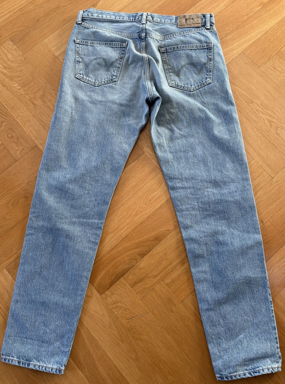 Edwin Edwin Regular Tapered Rainbow Selvage E505 Size US 32 / EU 48 - 2 Thumbnail