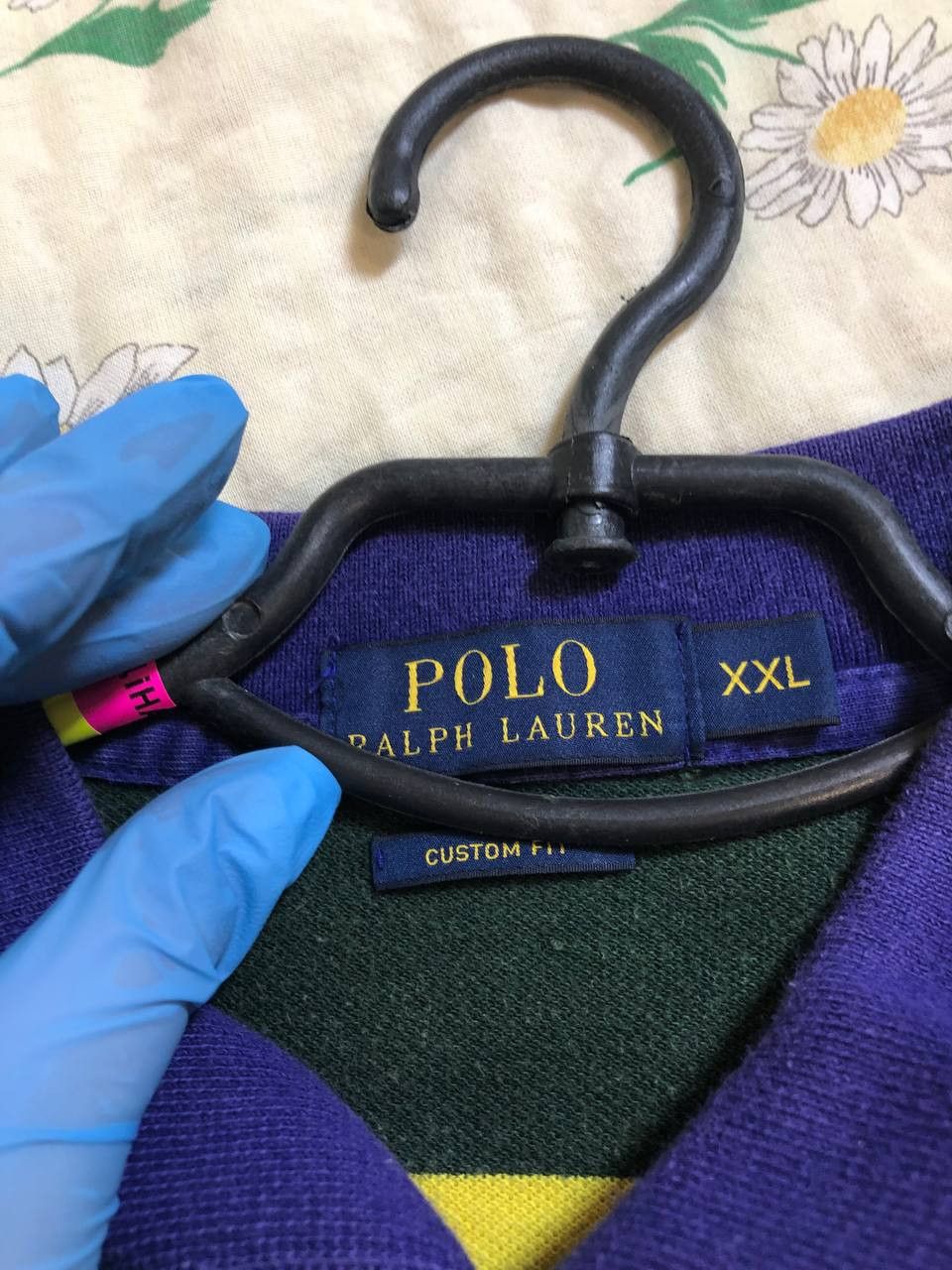 Polo Ralph Lauren Vintage Y2K Polo Ralph Lauren Stripped Polo Tee Size US XXL / EU 58 / 5 - 2 Thumbnail
