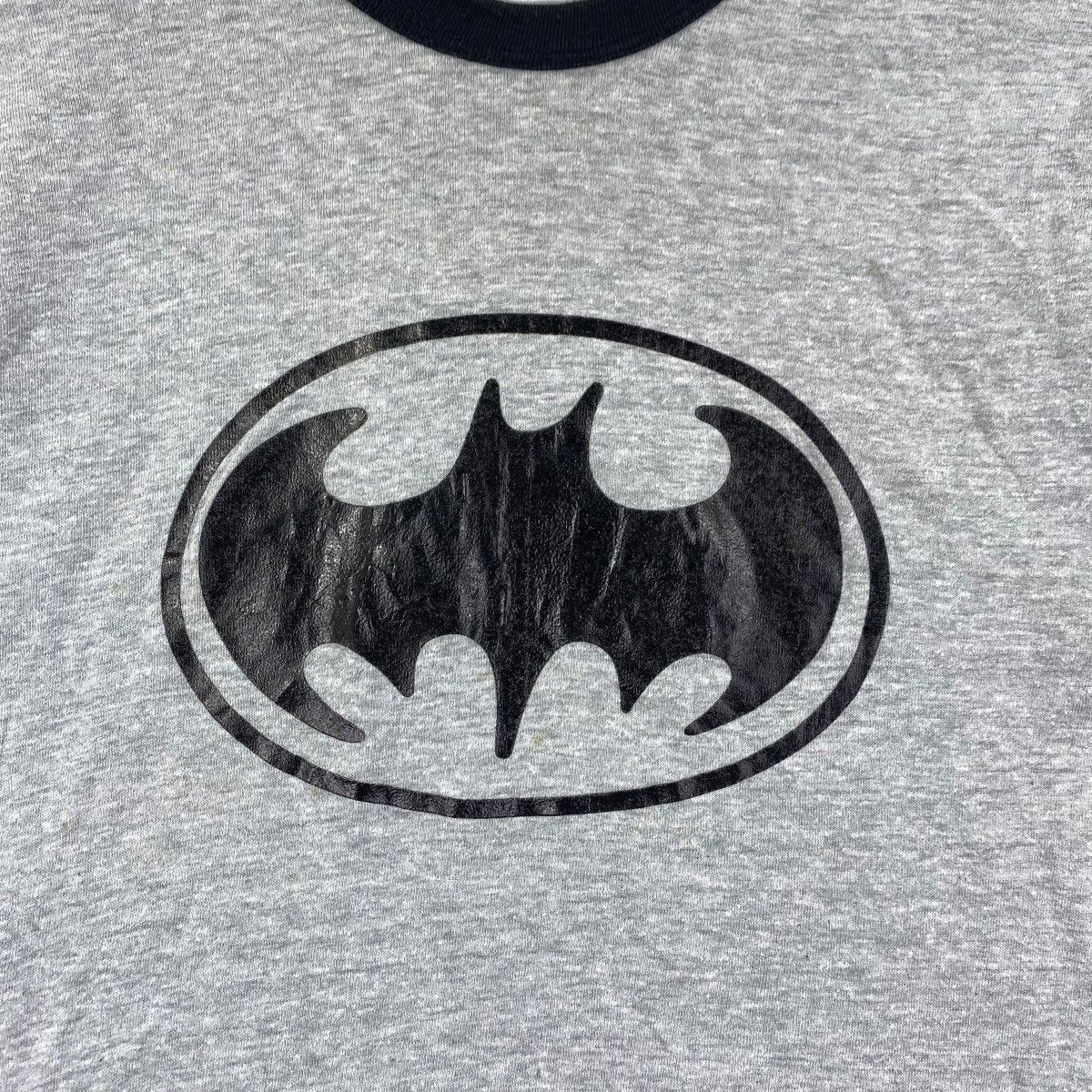 Hanes Vintage 80s BATMAN Ringer T Shirt Size M Size US M / EU 48-50 / 2 - 3 Thumbnail