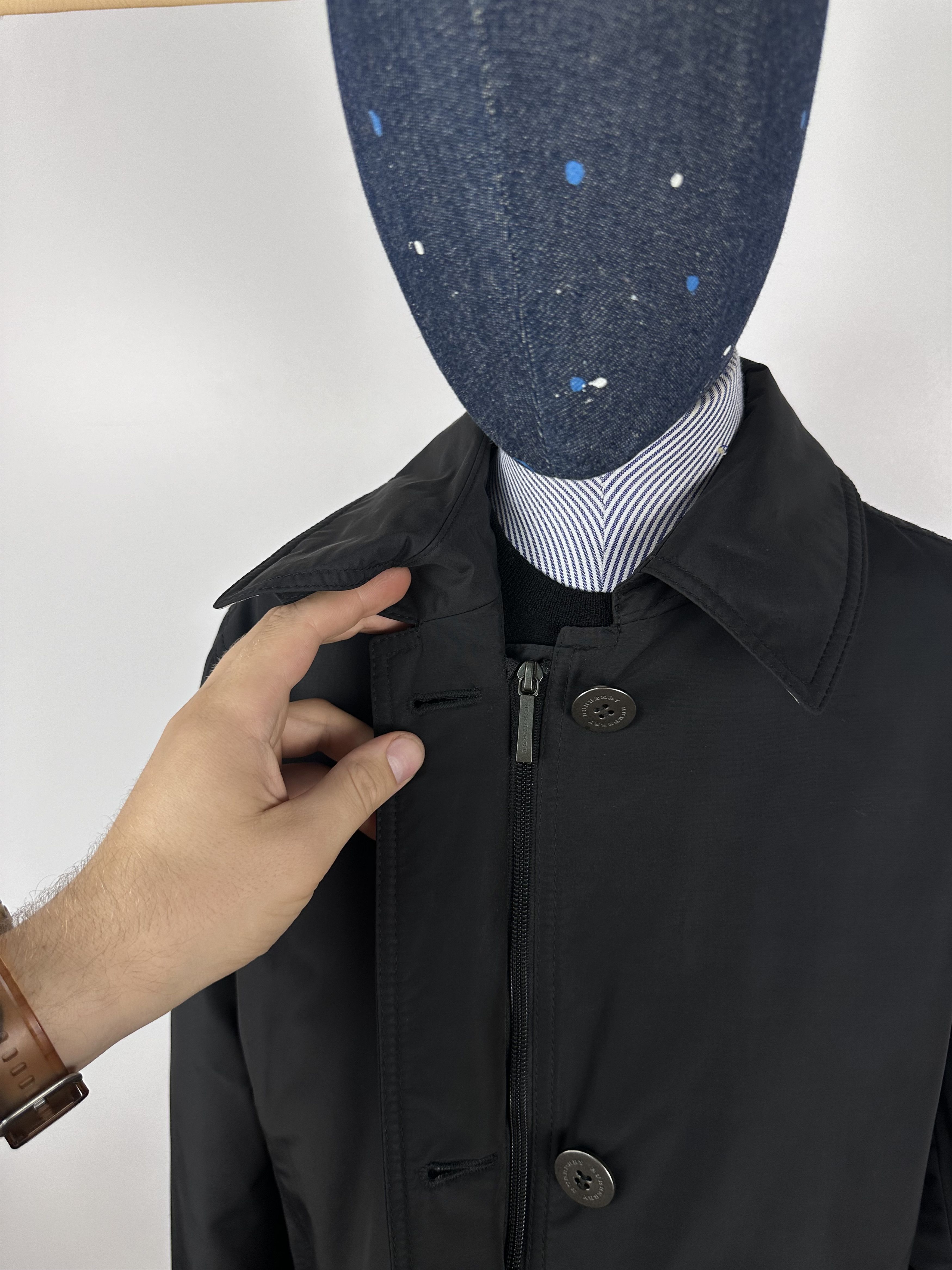 Burberry × Grailed Burberry London Women's Trench Coat Black Jacket Size 40 Size S / US 4 / IT 40 - 10 Thumbnail