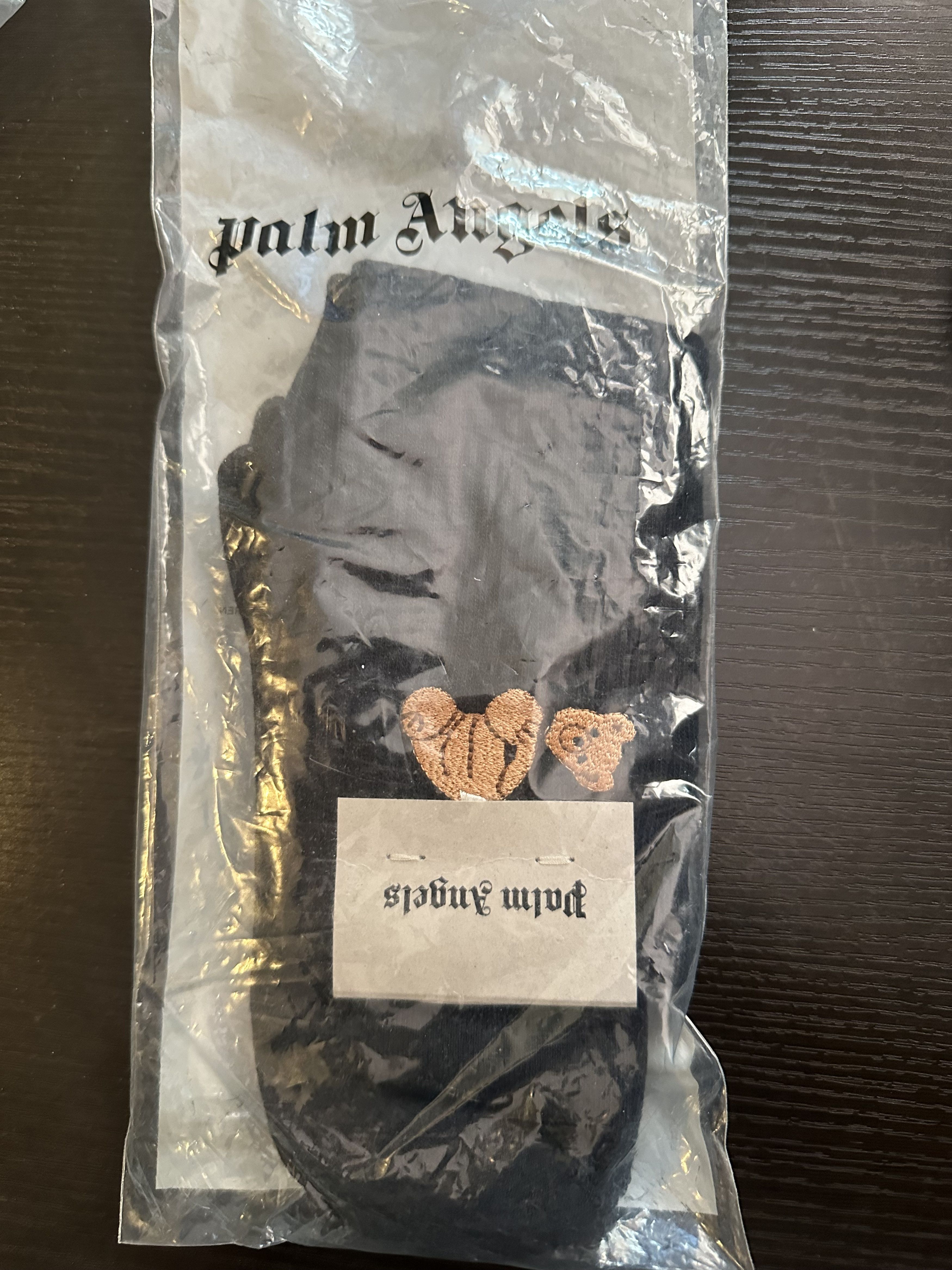 Palm Angels Palm Angels Bear Socks - Black/Brown Size ONE SIZE - 1 Thumbnail