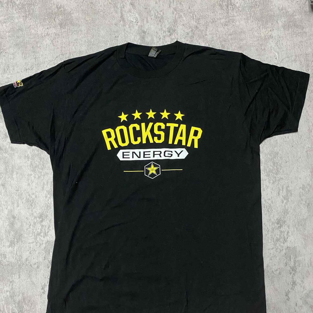 Other Black Rockstar Energy t-shirt with yellow accents Size US L / EU 52-54 / 3 - 1 Thumbnail