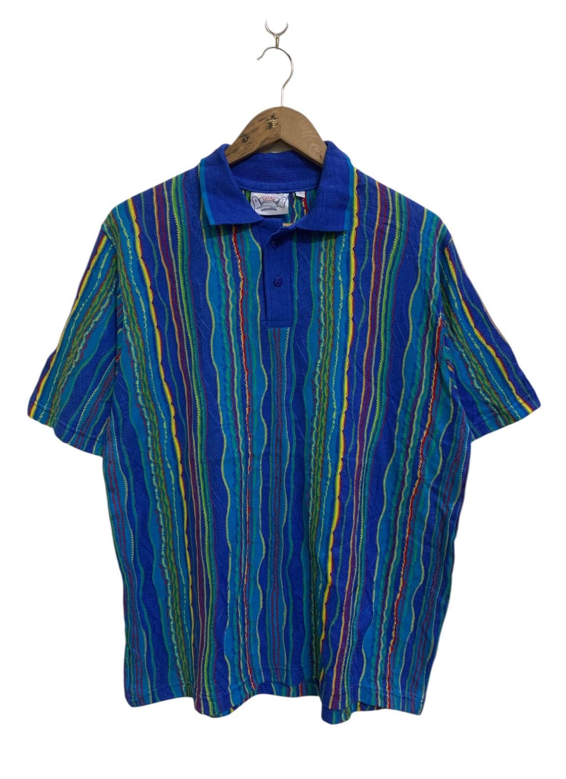 Japanese Brand Swag Australia Style Coogi 3D Polo Shirt Size US L / EU 52-54 / 3 - 1 Thumbnail