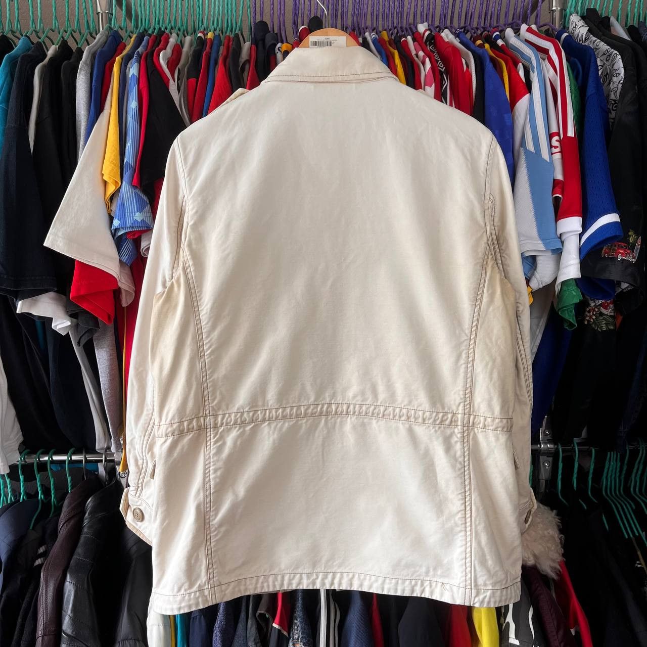 Aspesi Alberto ASPESI M-65 Minifield Thermore Wool Lined Jacket Size US M / EU 48-50 / 2 - 13 Thumbnail