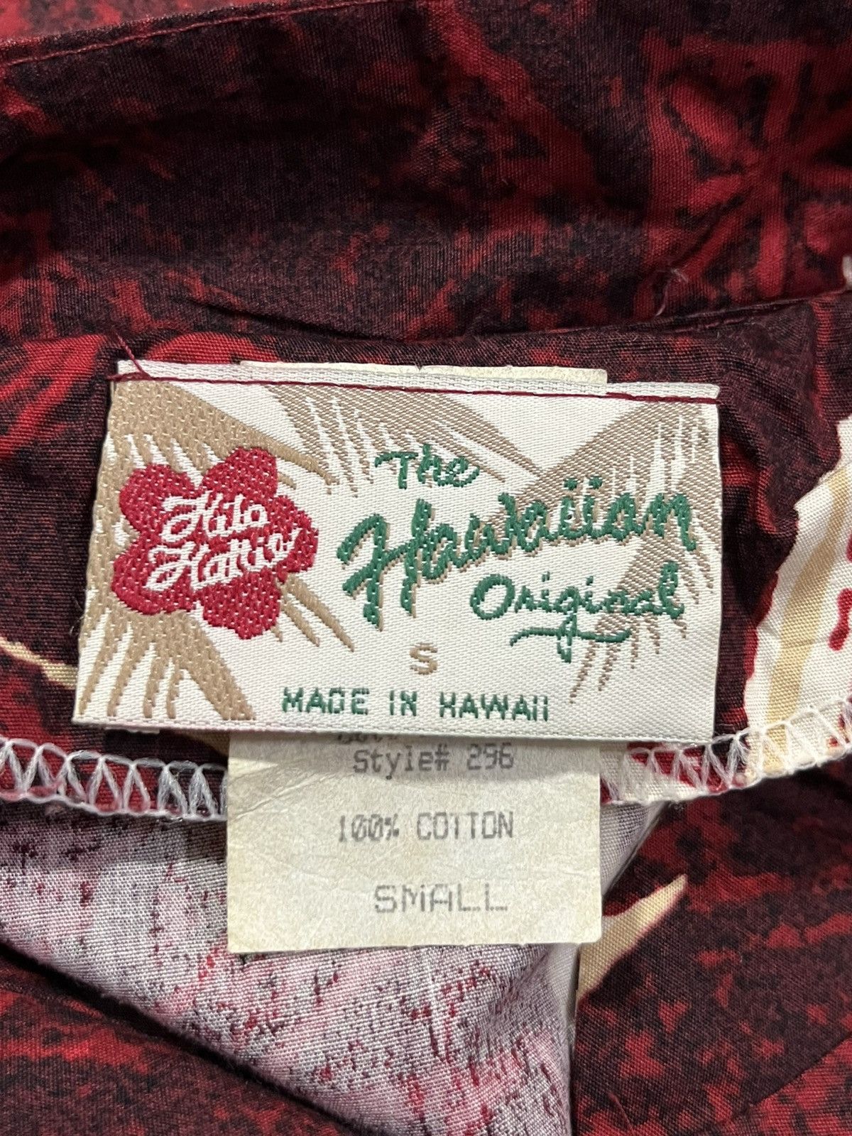Vintage Vintage The Hawaiian Original Abstract Floral Pattern 80s Size S / US 4 / IT 40 - 6 Thumbnail