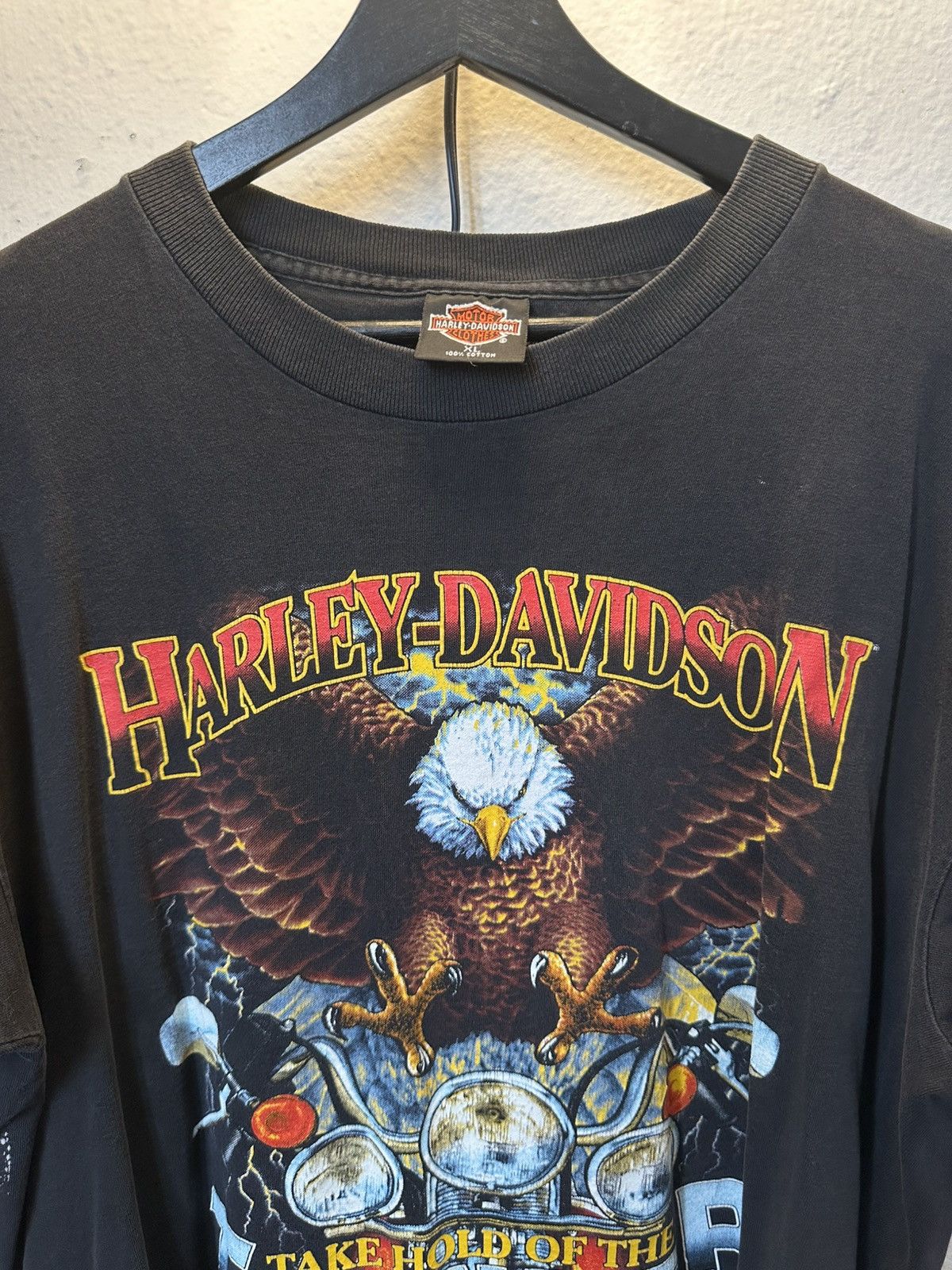 Harley Davidson × Vintage Vintage Harley Davidson Shirt Size US XL / EU 56 / 4 - 2 Thumbnail