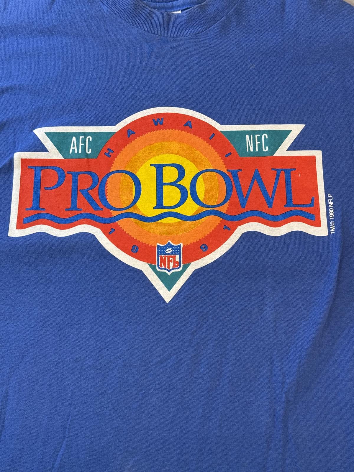 Hanes VTG T-shirt NFL Pro Bowl Hawaii 1991 Tee - L Size US L / EU 52-54 / 3 - 3 Thumbnail