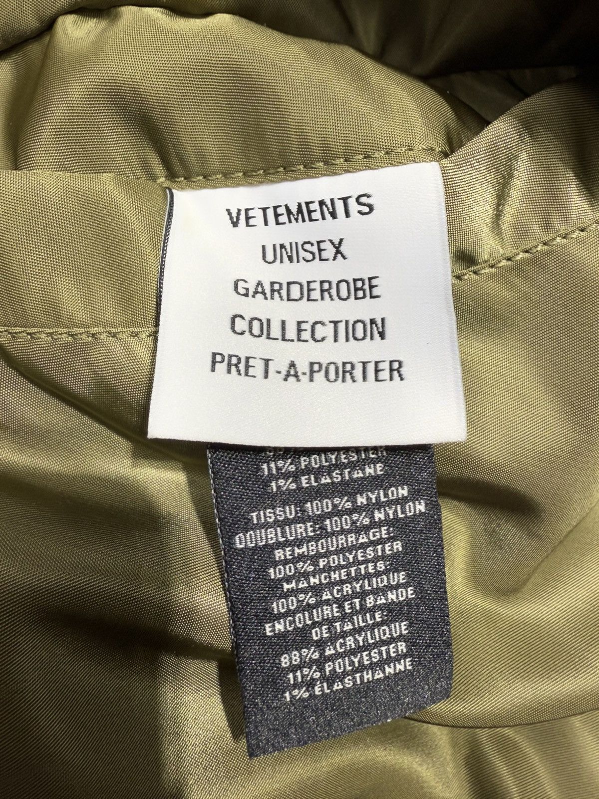 Vetements FW2018 - VETEMENTS - Alpha Industries - Reversible Jacket Size US L / EU 52-54 / 3 - 15 Thumbnail