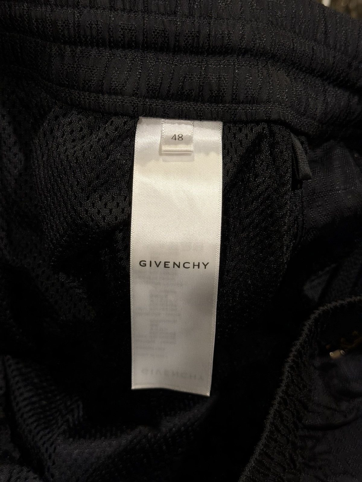 Givenchy Givenchy 4G Monogram Jacquard Logo Print Black Nylon Shorts Size US 32 / EU 48 - 11 Thumbnail