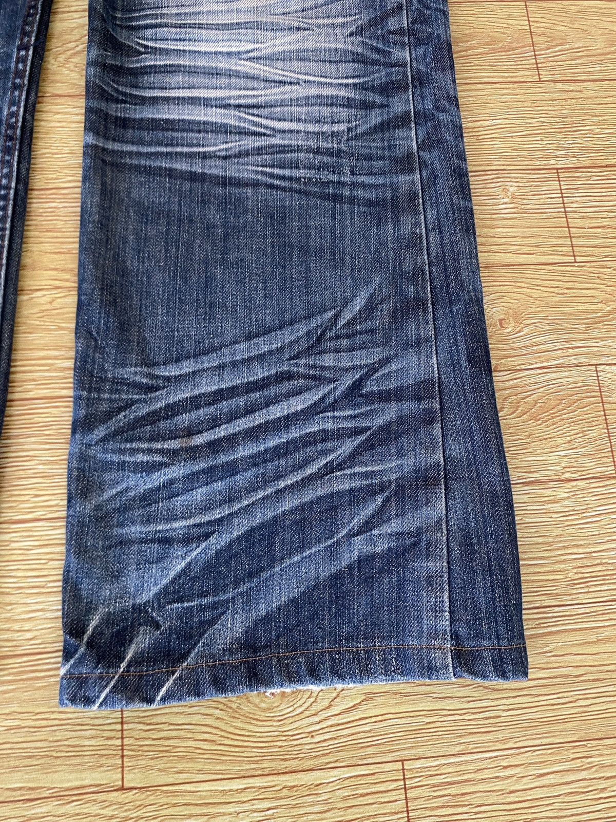 Japanese Brand Very Rare Vintage Japanee Brand Zhan Shen Baggy Jeans 2000s Size US 36 / EU 52 - 8 Thumbnail