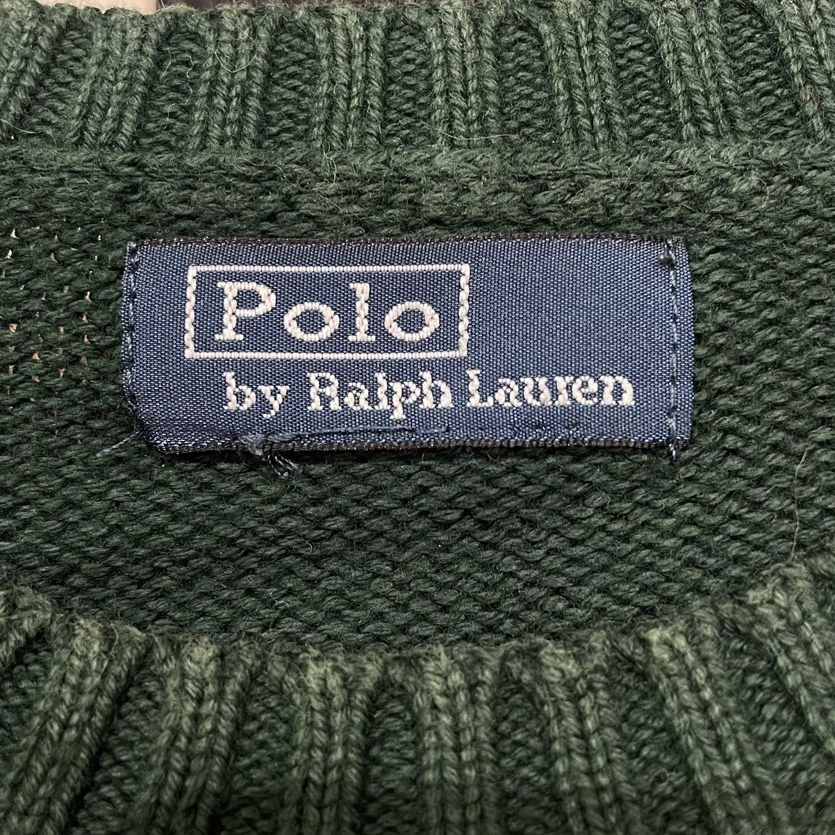 Ralph Lauren Polo Ralph Lauren Polo Player Intarsia Knit Sweater💥 Size US S / EU 44-46 / 1 - 20 Thumbnail