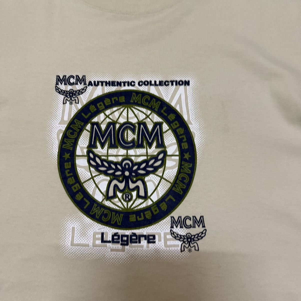 MCM MCM Big Logo T Shirt Size US L / EU 52-54 / 3 - 5 Thumbnail