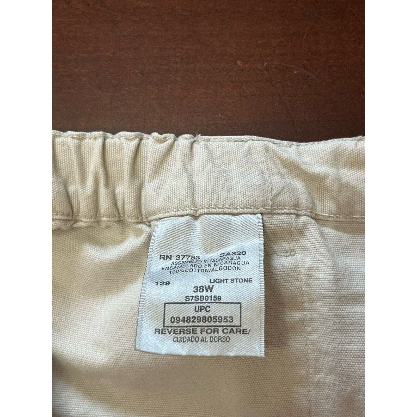 Savane Savane Khaki Chino Cargo Shorts - Men’s Size 38 Size US 38 / EU 54 - 4 Thumbnail