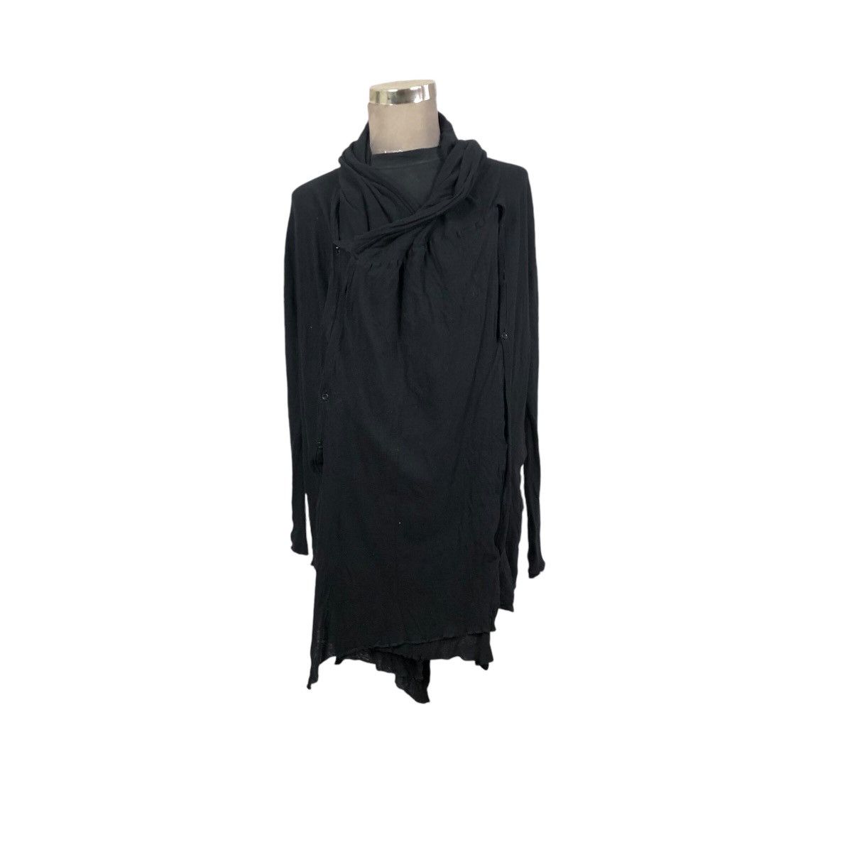 Yohji Yamamoto Yohji Yamamoto Pour Homme 2008 S/S Cut & Sewn Capes Cardigan Size US L / EU 52-54 / 3 - 5 Thumbnail