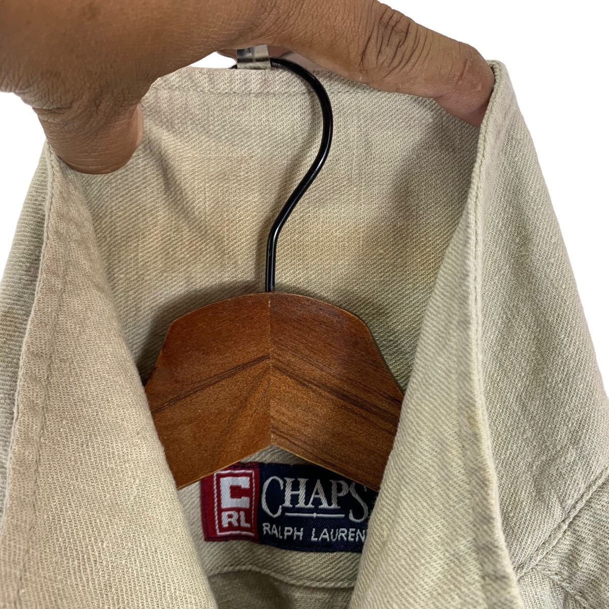 Chaps Ralph Lauren × Vintage VINTAGE CHAPS RALPH LAUREN ZIPPER SHIRTS LONG SLEEVE Size US L / EU 52-54 / 3 - 5 Thumbnail