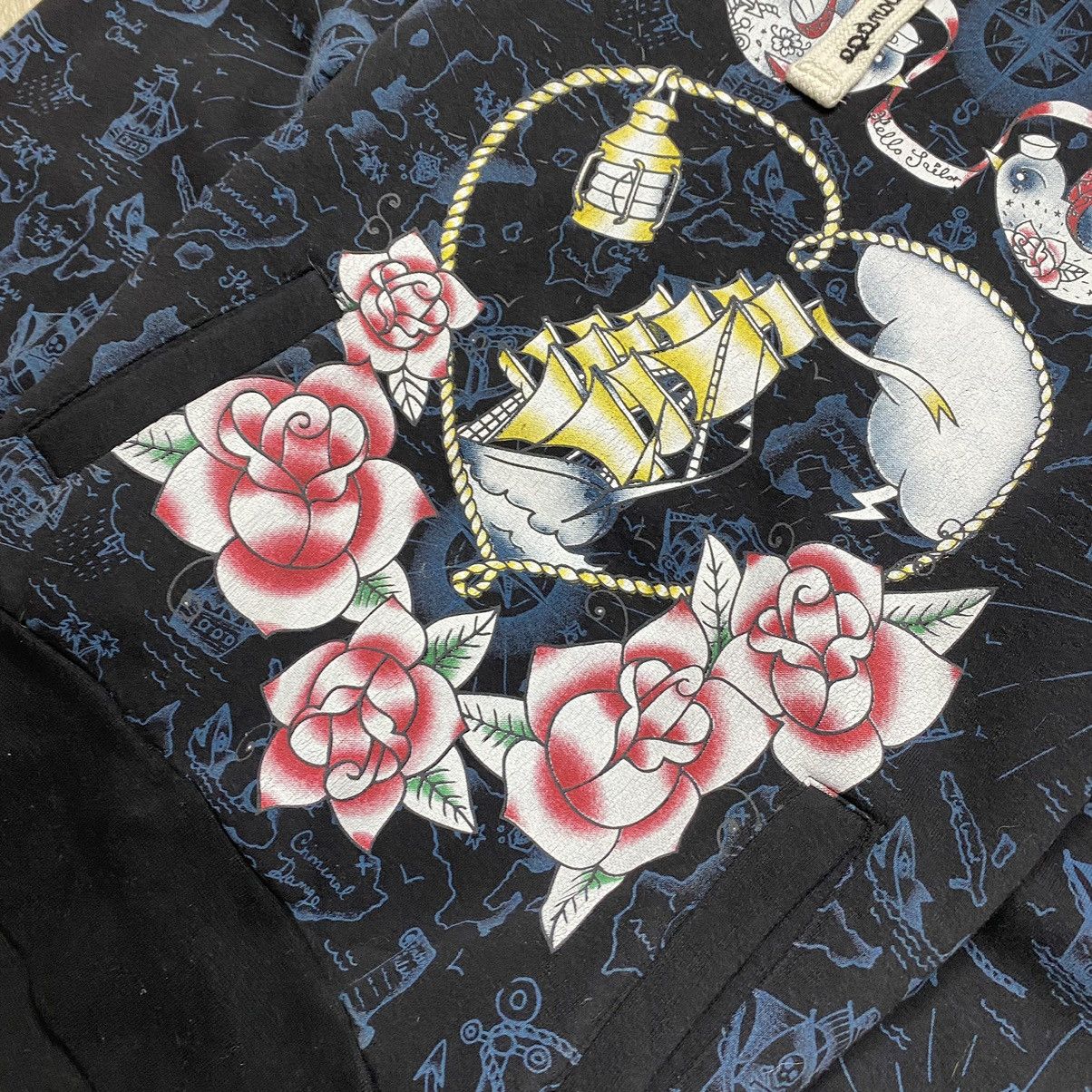 Criminal Damage Vintage Criminal Damage Ed Hardy Style y2k Japanese hoodie Size M / US 6-8 / IT 42-44 - 4 Thumbnail
