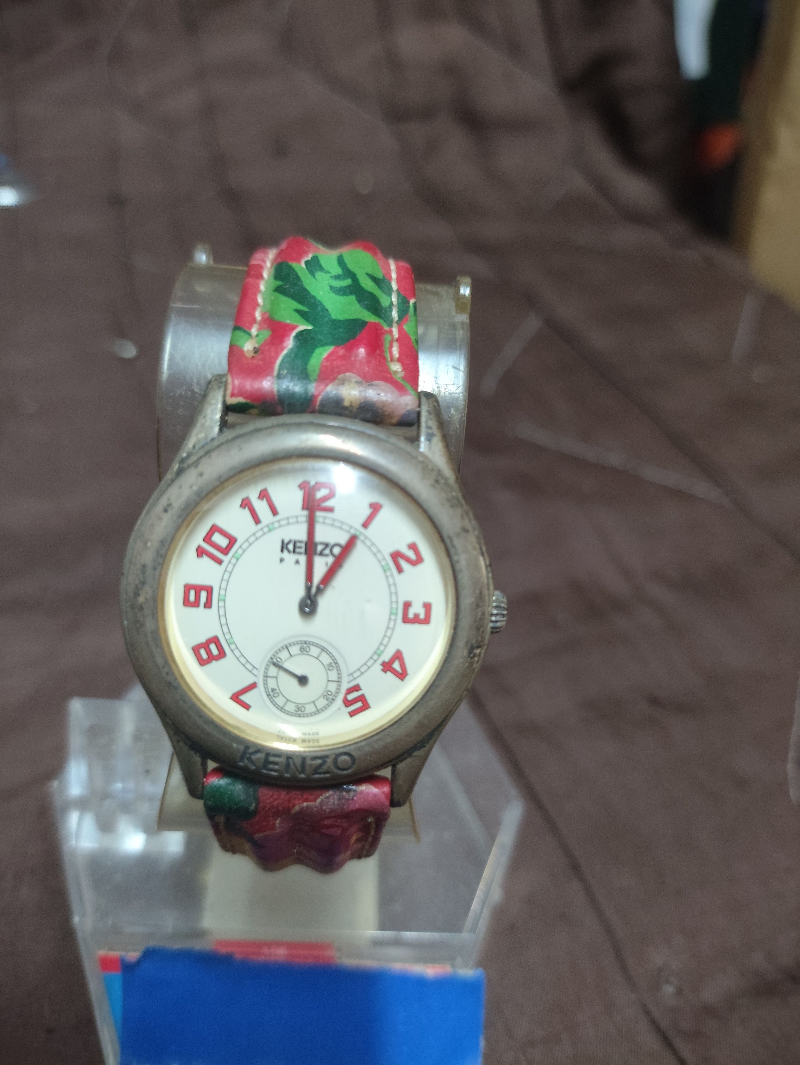 Designer × Japanese Brand × Kenzo Vintage KENZO JAPAN WATCH