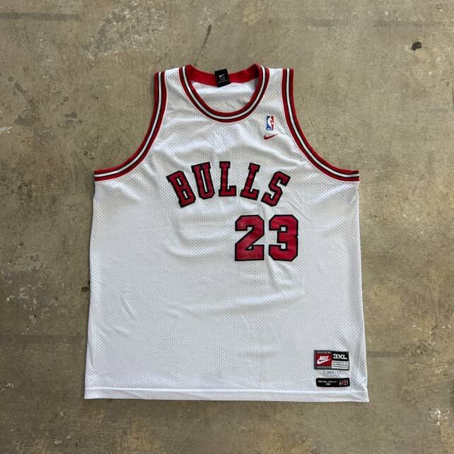 Jordan Brand × Nike × Vintage 3XL XXXL Vintage Michael Jordan Bulls Nike Jersey Size US XXL / EU 58 / 5 - 1 Thumbnail
