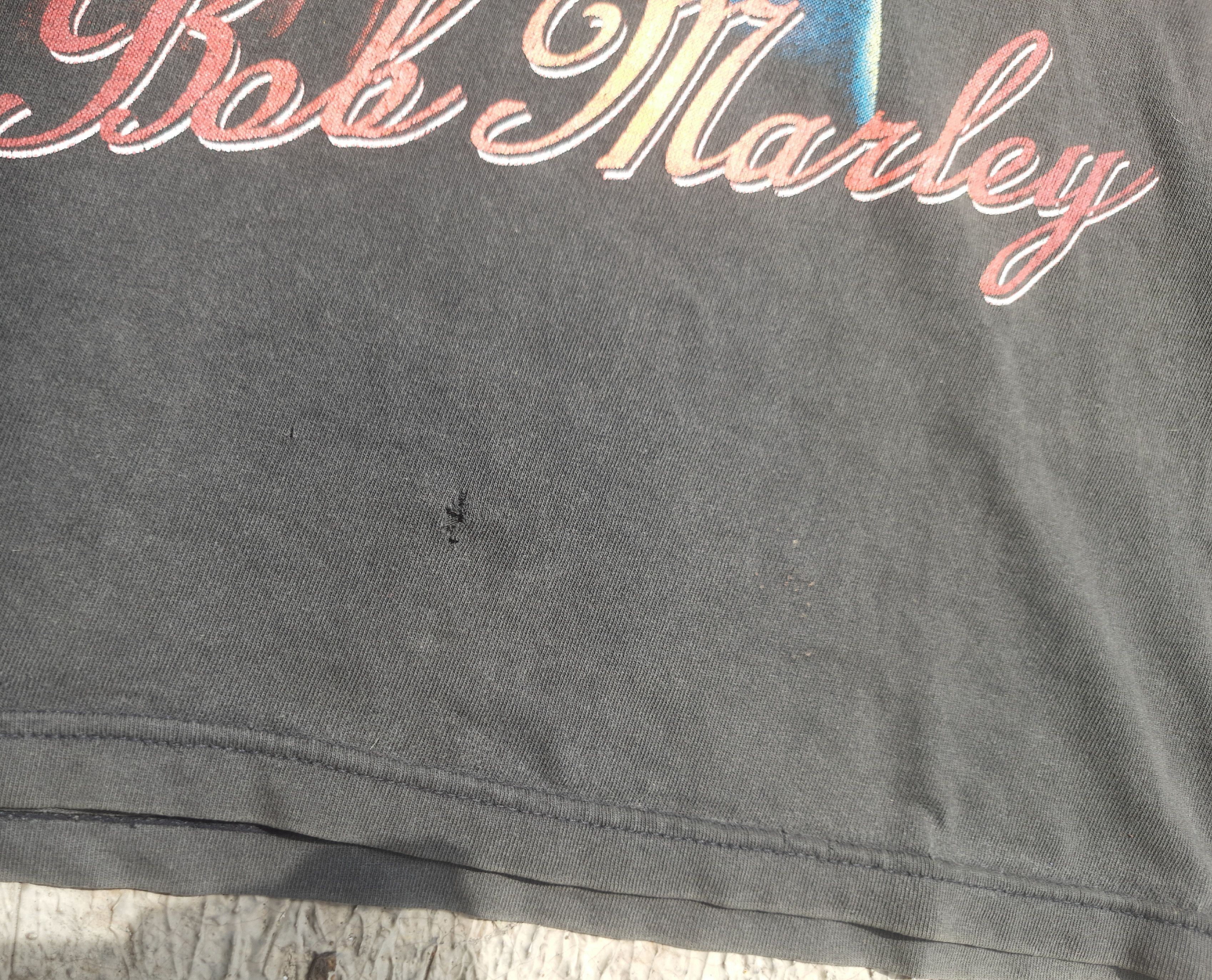 Rap Tees Y2K BOB MARLEY Memorial Tee Distressed Size US M / EU 48-50 / 2 - 10 Thumbnail
