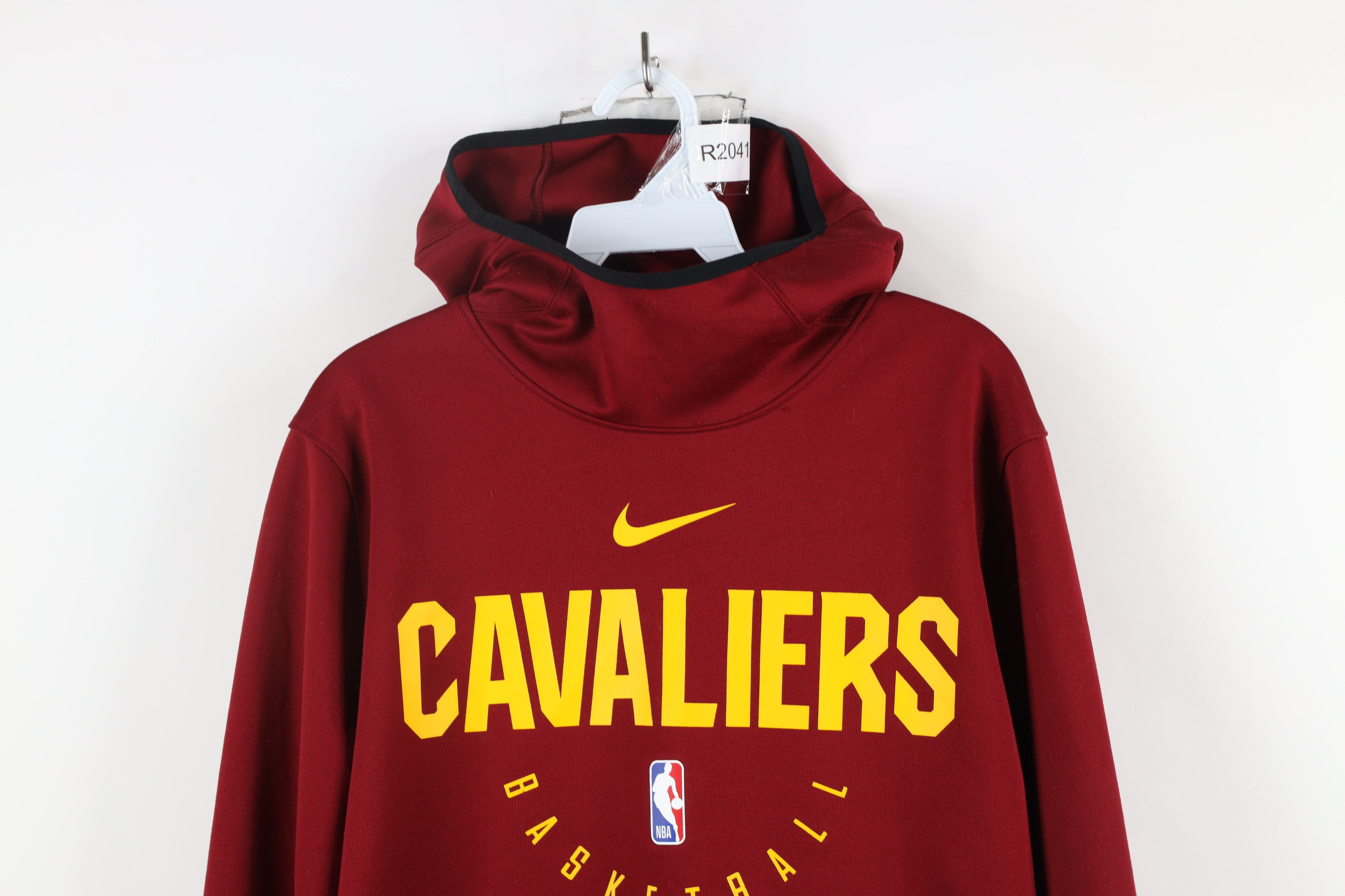 Nike × Vintage Nike Cleveland Cavaliers Basketball Hoodie Sweatshirt Red Size US M / EU 48-50 / 2 - 2 Thumbnail