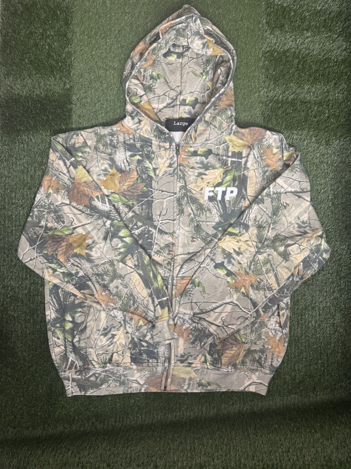トップス FTP TREE CAMO ZIP UP HOODIE L Ftp Merch Store Shop Tree Camo Zip Up Hoodie - Newest Fashion Trends