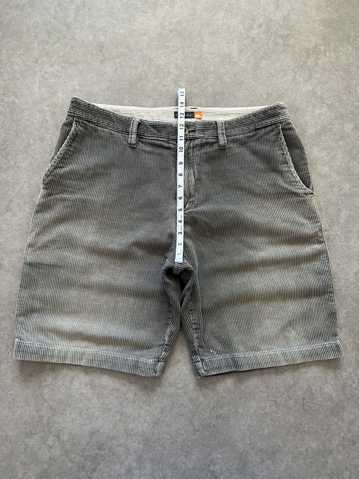 Quiksilver Vintage Quiksilver Corduroy Shorts Y2K Faded Skater Surfer Size US 36 / EU 52 - 10 Thumbnail
