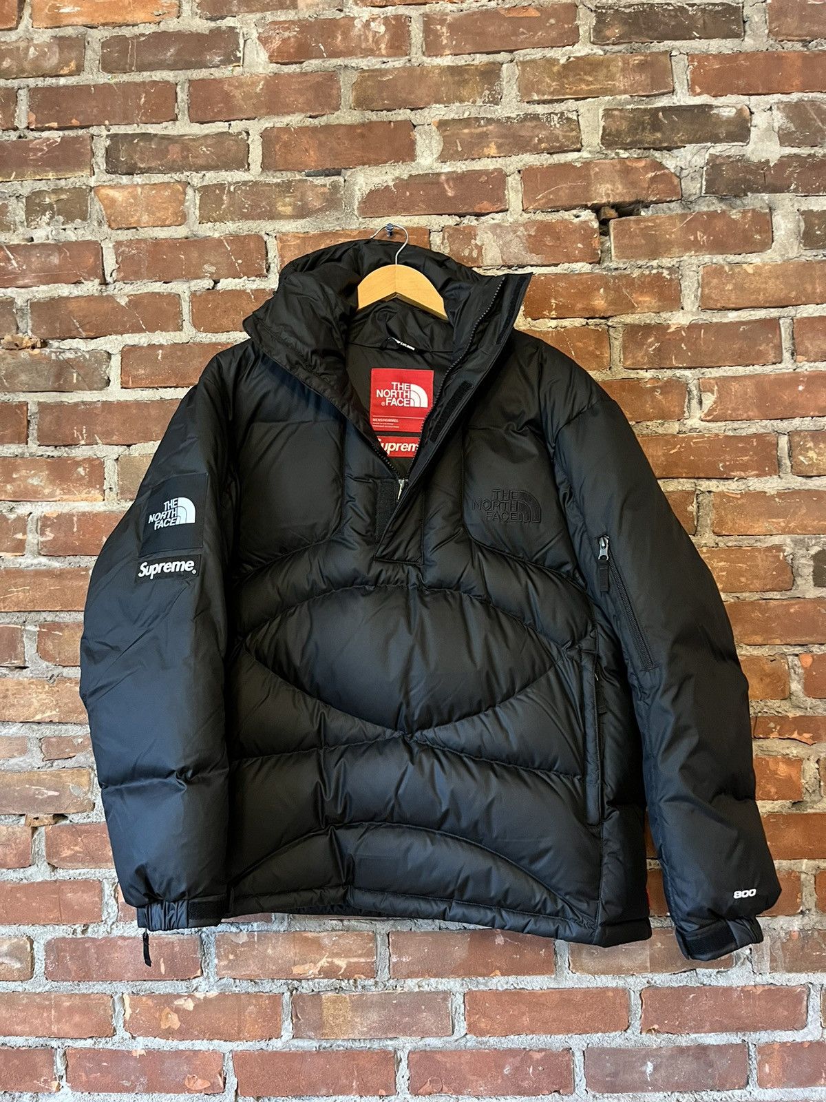 Supreme × The North Face FW22 Supreme The North Face 800-Fill Half Zip  Pullover | Grailed