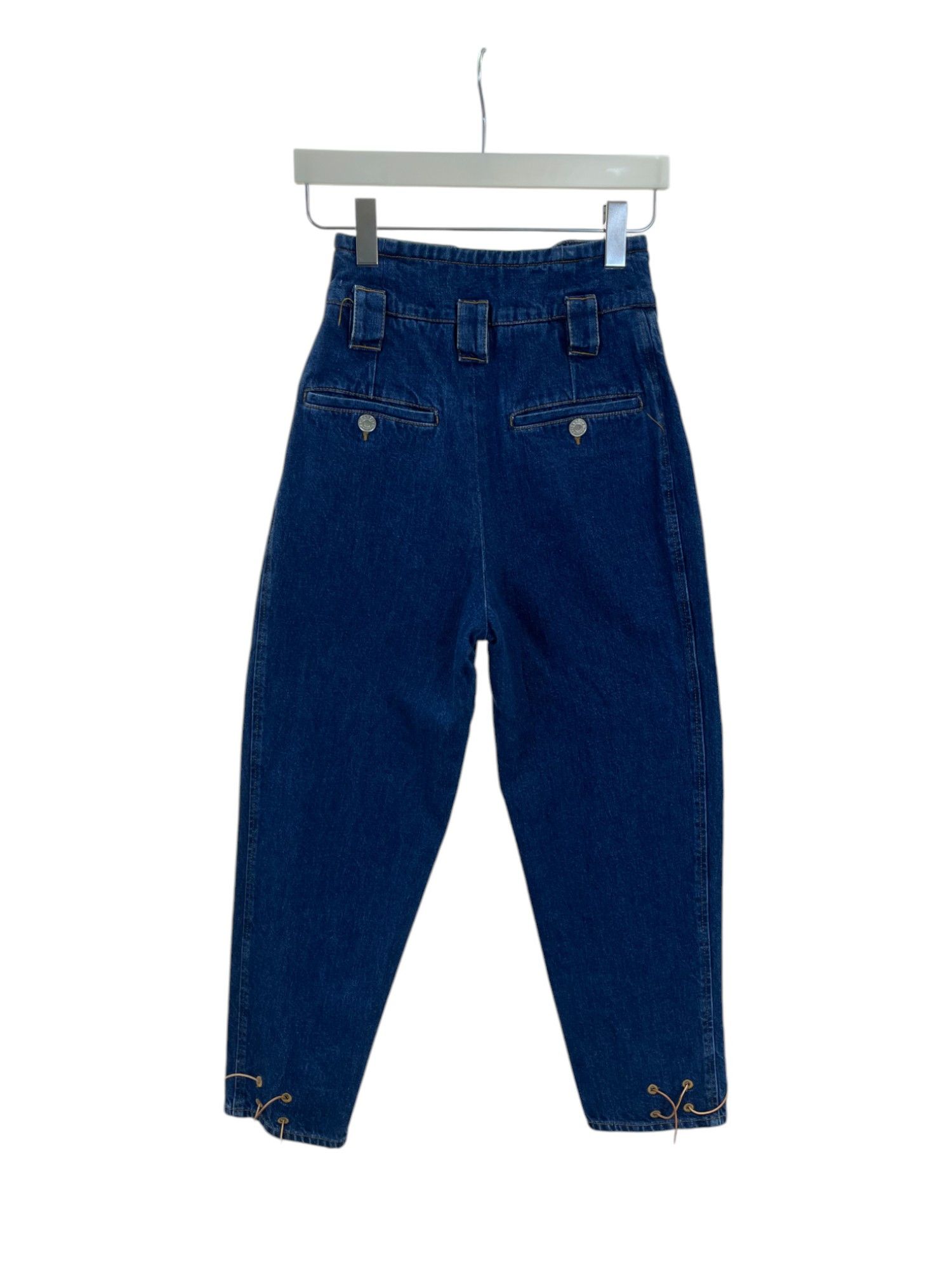 Isabel Marant High Waisted Baggy Denim Size 25" / US 0 / IT 36 - 2 Thumbnail