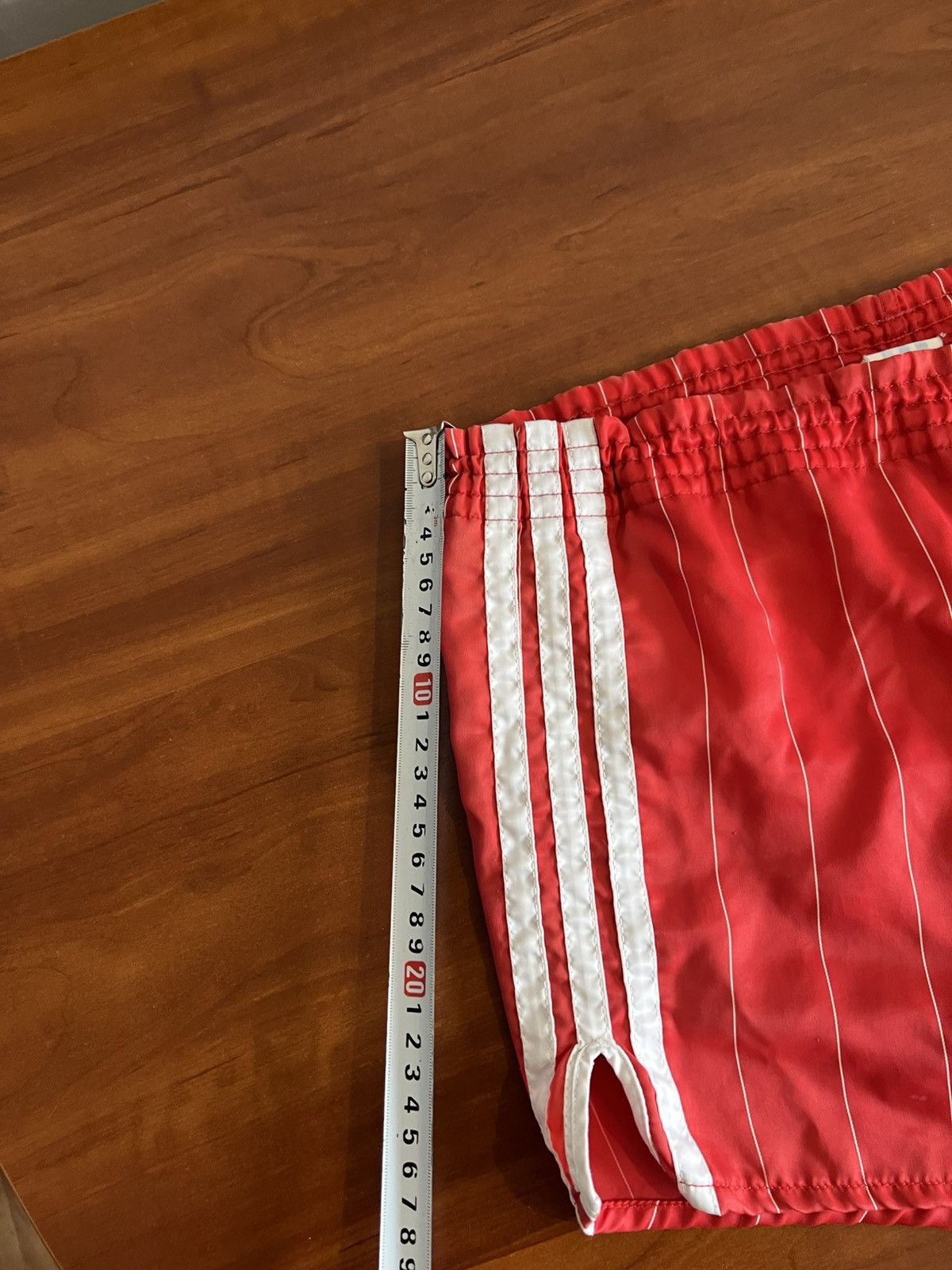 Adidas ADIDAS ARMY SPRINTER ICONIC SHORTS 80’S Racer RETRO NYLON Size US L / EU 52-54 / 3 - 23 Thumbnail