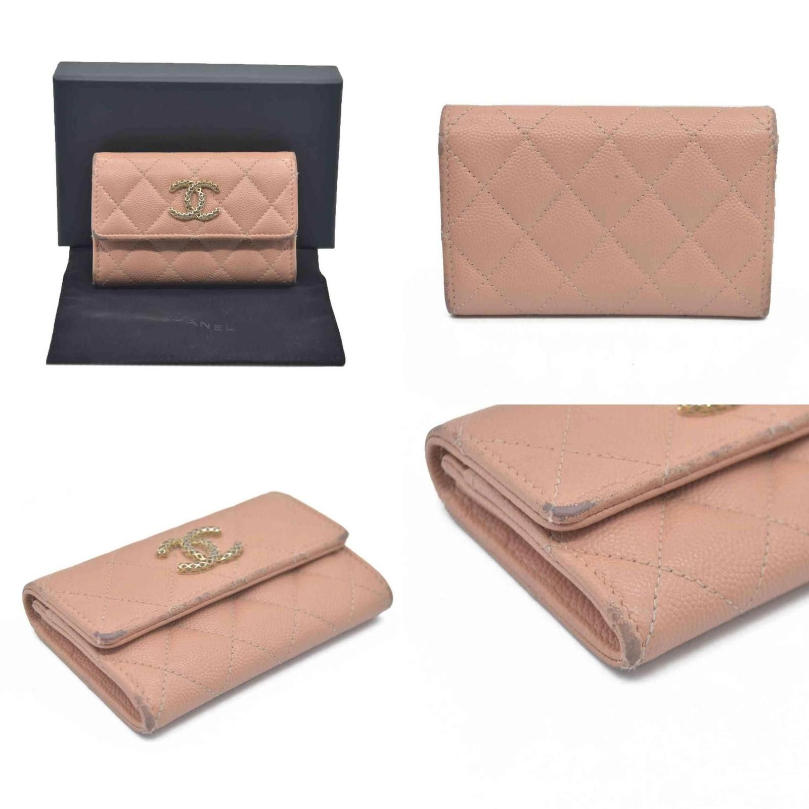 Chanel Chanel Quilted CC Flap Card Holder Interlocking CC Logo Size ONE SIZE - 2 Thumbnail