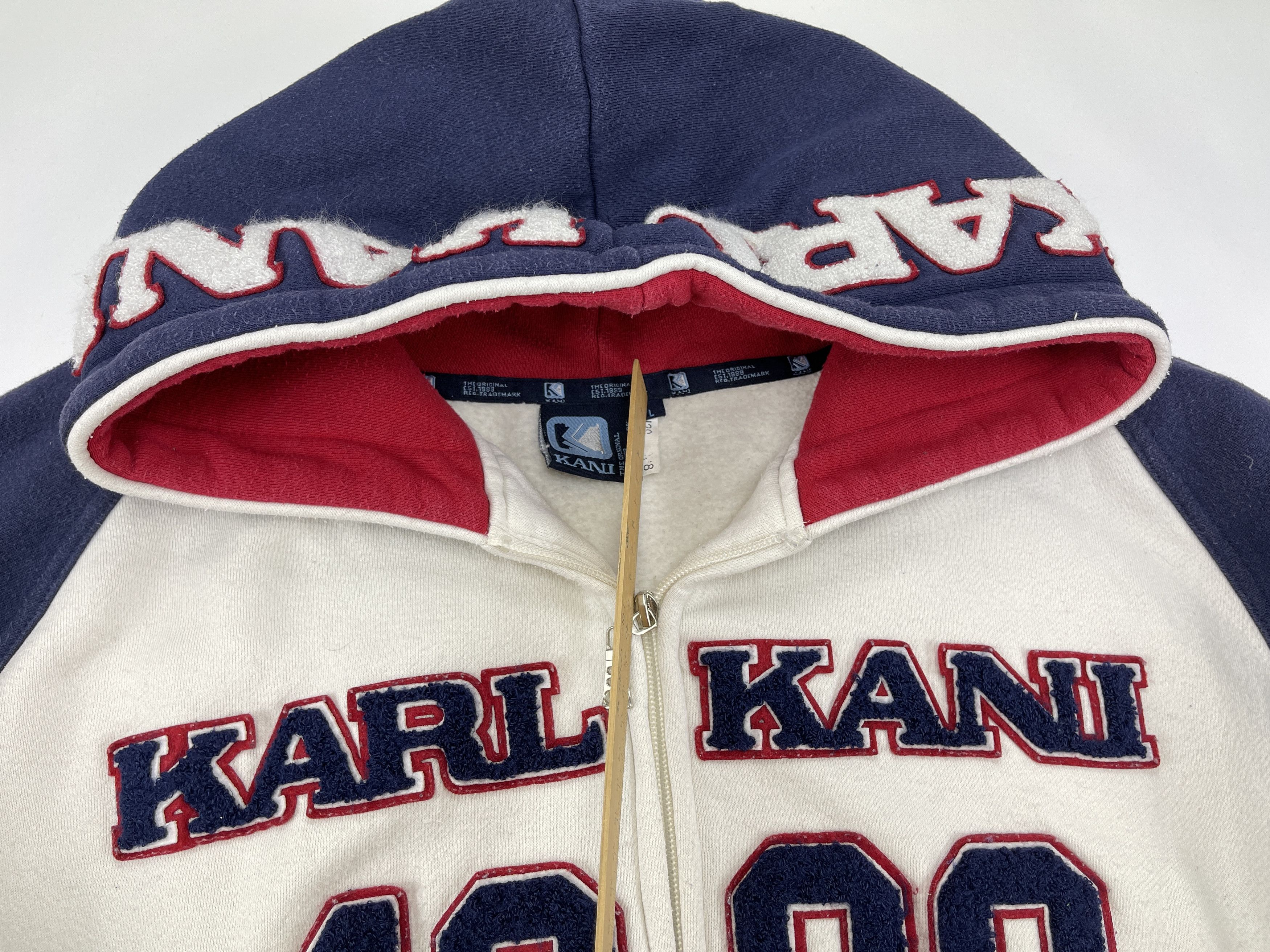 Karl Kani KARL KANI hoodie, Kani, vintage hip-hop sweatshirt, 90s L Size US L / EU 52-54 / 3 - 6 Thumbnail