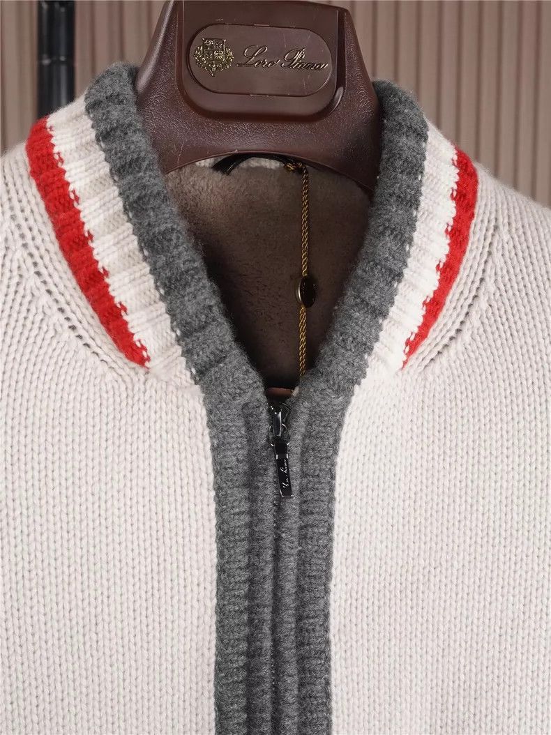 Ermenegildo Zegna Loro Piana Babycashmere Baseball Jacket-2508 Size US M / EU 48-50 / 2 - 8 Thumbnail