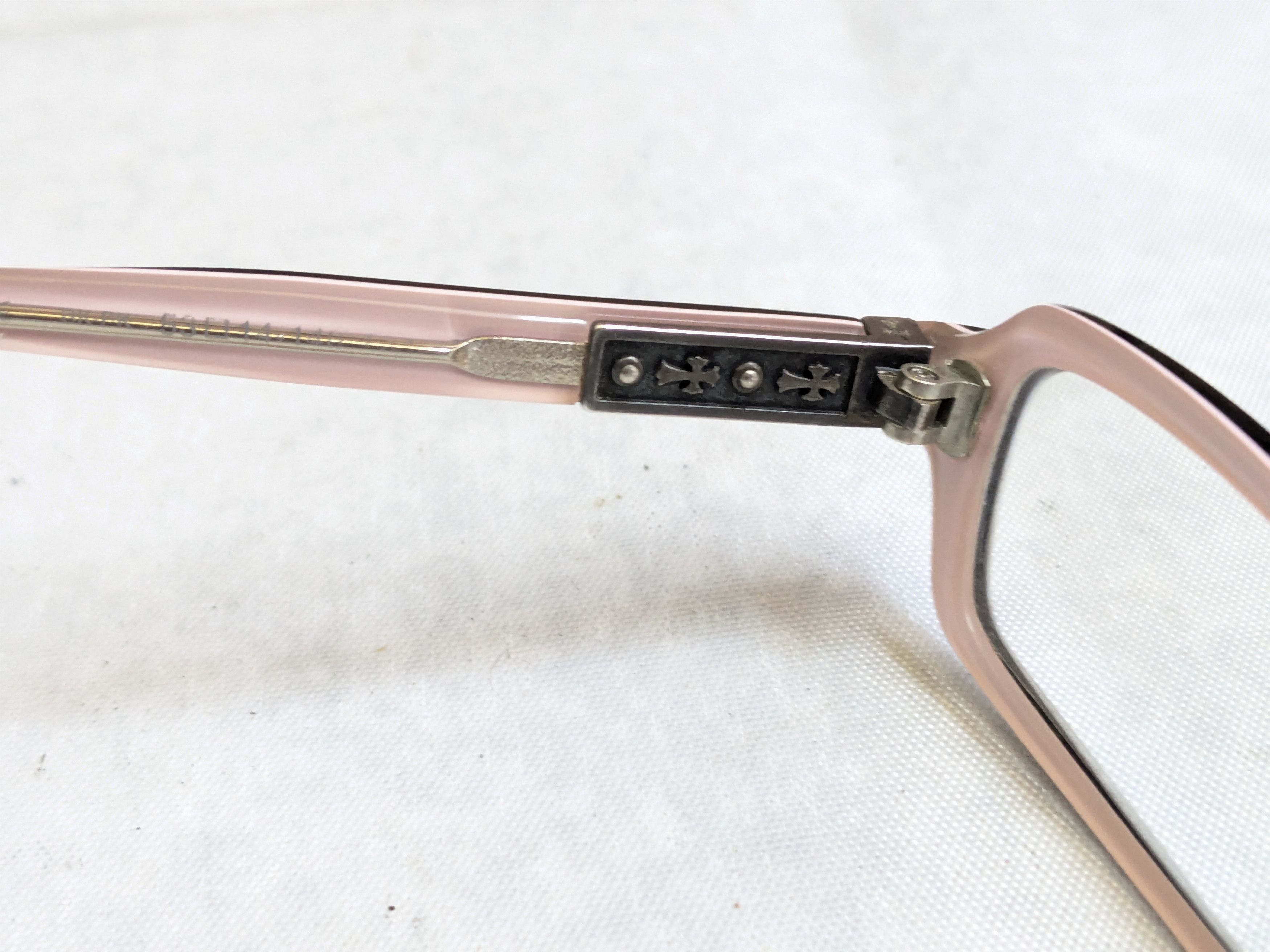 Chrome Hearts Chrome Hearts Cooze Eyeglasses Pink Black Cross Size ONE SIZE - 12 Thumbnail