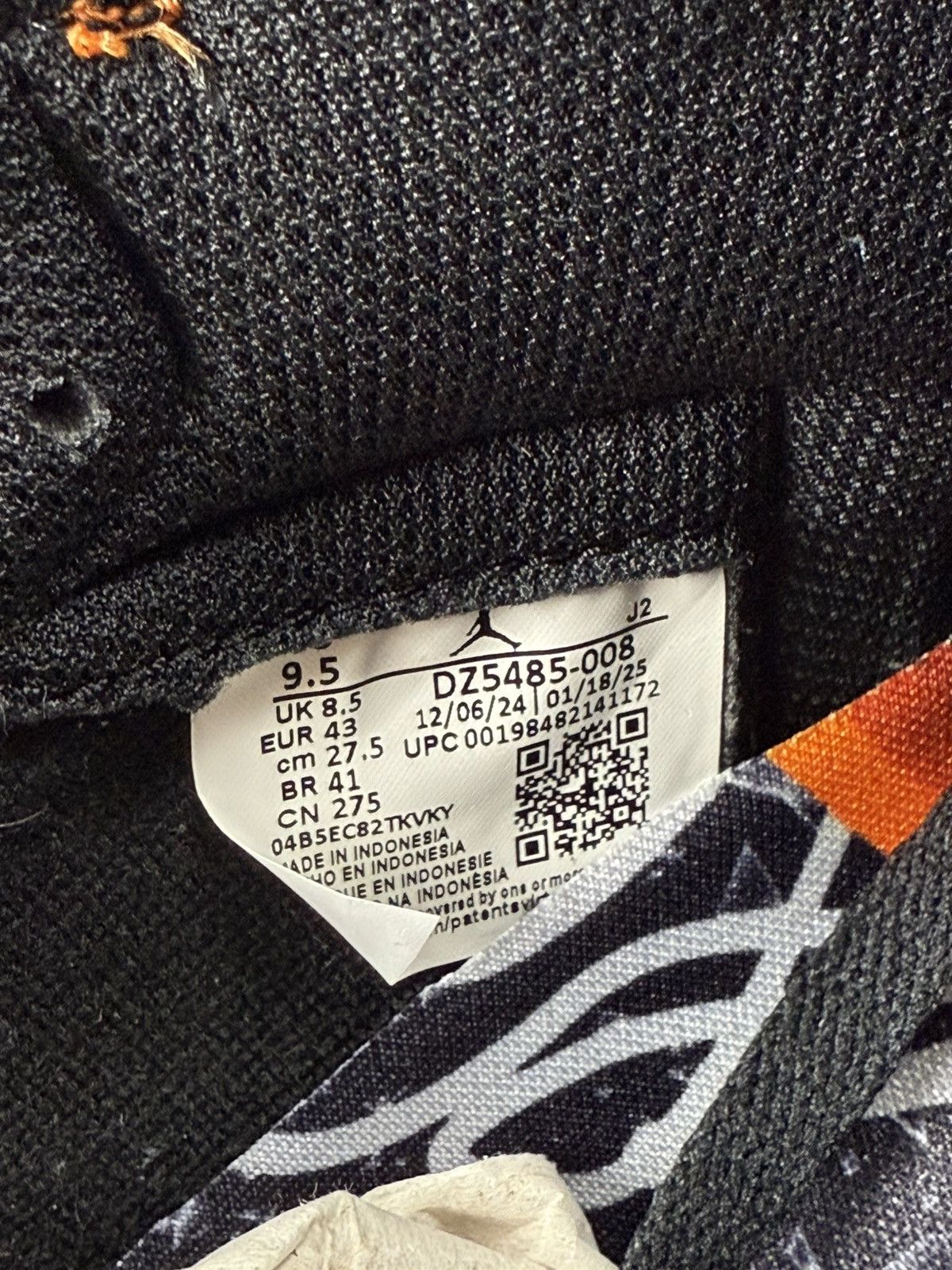 Nike Jordan 1 Retro High OG "Shattered Backboard" Size US 9.5 / EU 42-43 - 3 Thumbnail