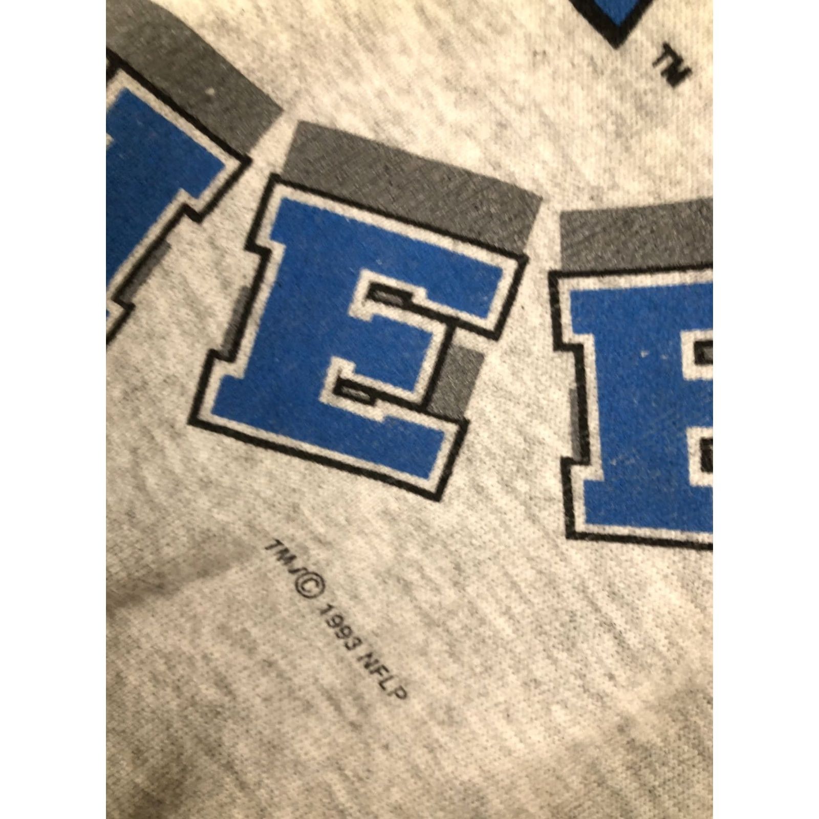 Tultex VINTAGE Tultex Carolina Panthers Sweatshirt 1993 Crew Neck XL Men Gray USA 90s Football NFL Graphic Print Pullover Size US XL / EU 56 / 4 - 3 Thumbnail