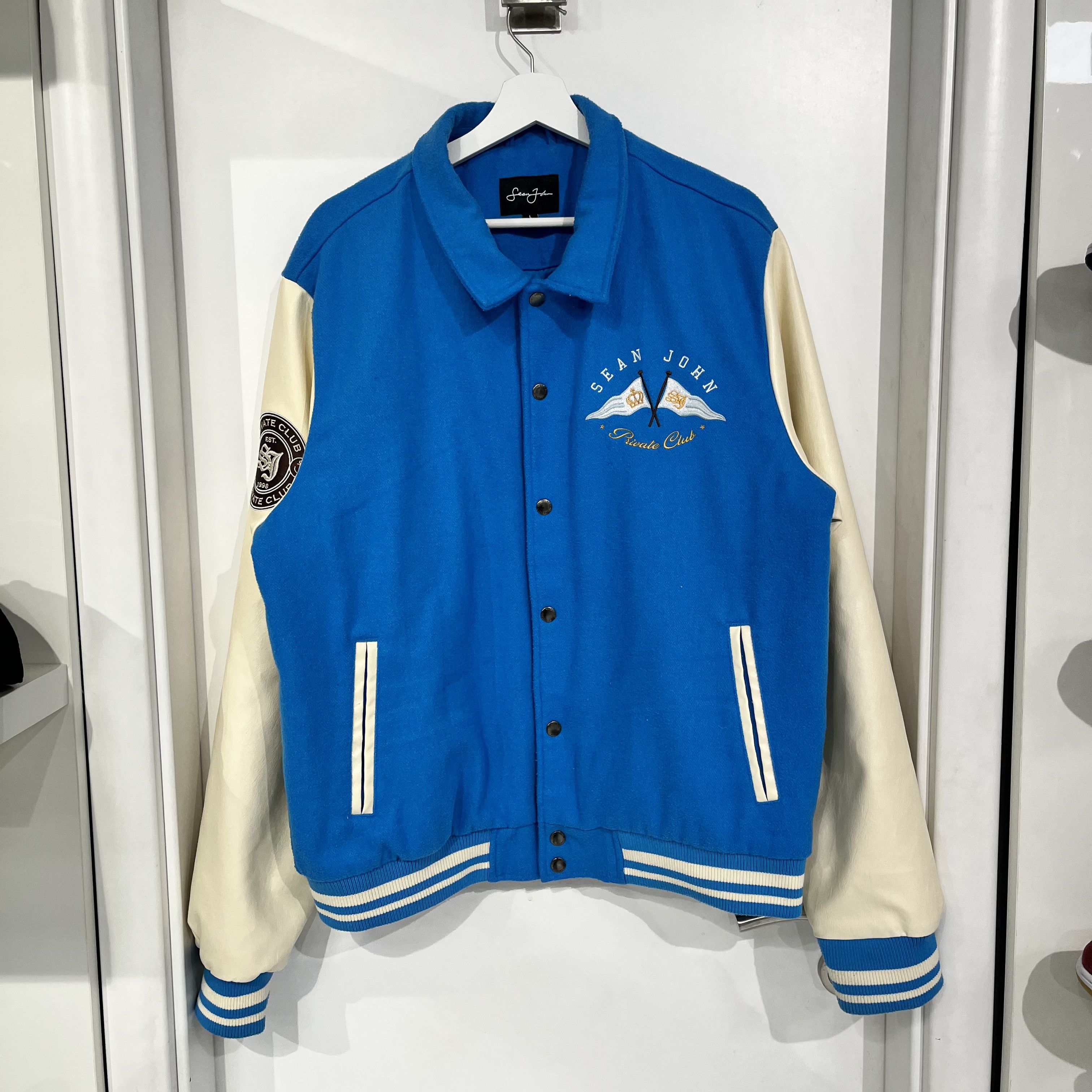 Sean John Sean John University Jacket Blue Size US L / EU 52-54 / 3 - 1 Thumbnail
