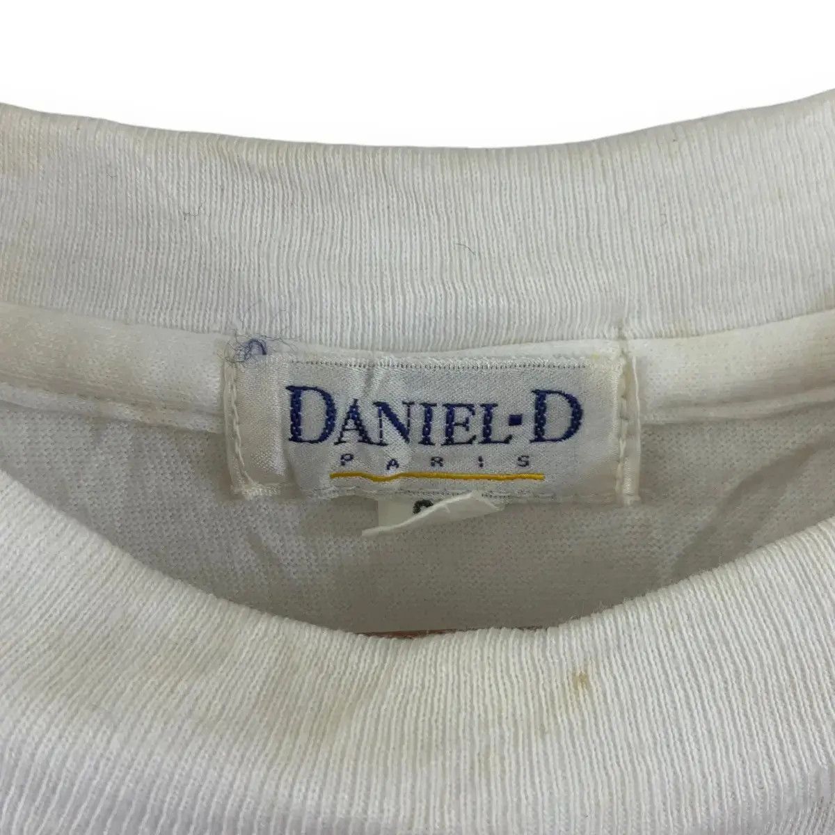 Vintage Vintage DANIEL D PARIS Sea Creature Artwork Tee Shirt Top Size M / US 6-8 / IT 42-44 - 4 Thumbnail