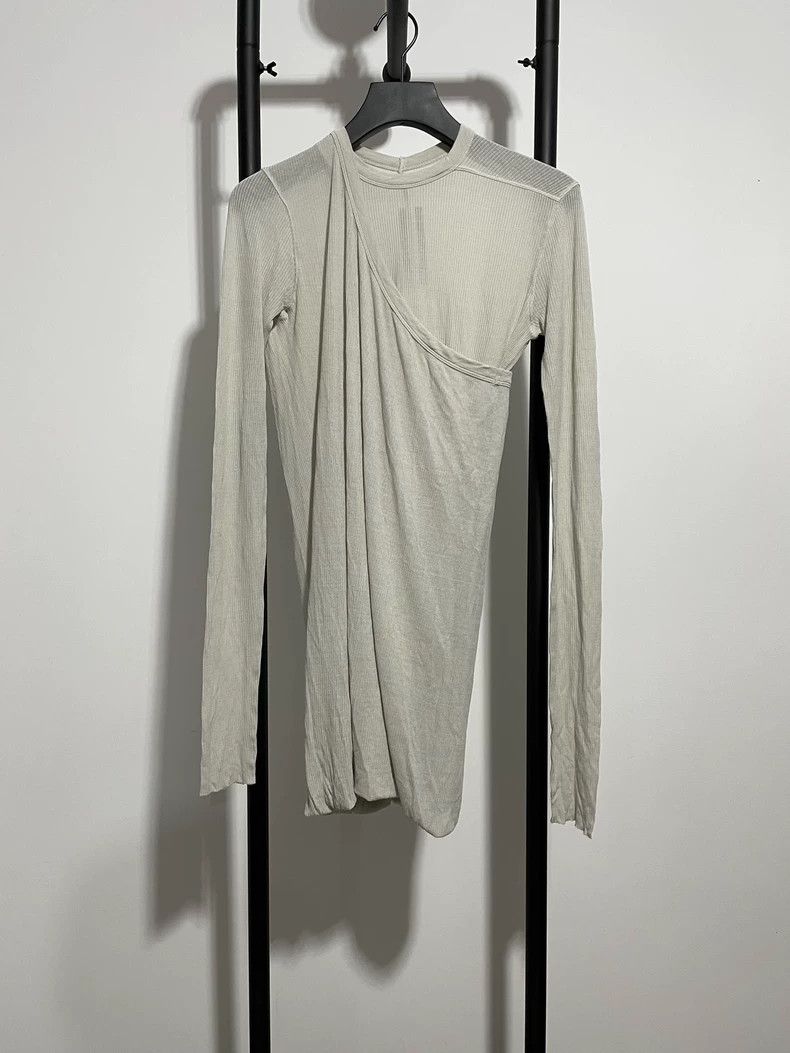 rick owens Deconstructed Vest Bottom Long Sleeve 2502-Nexta