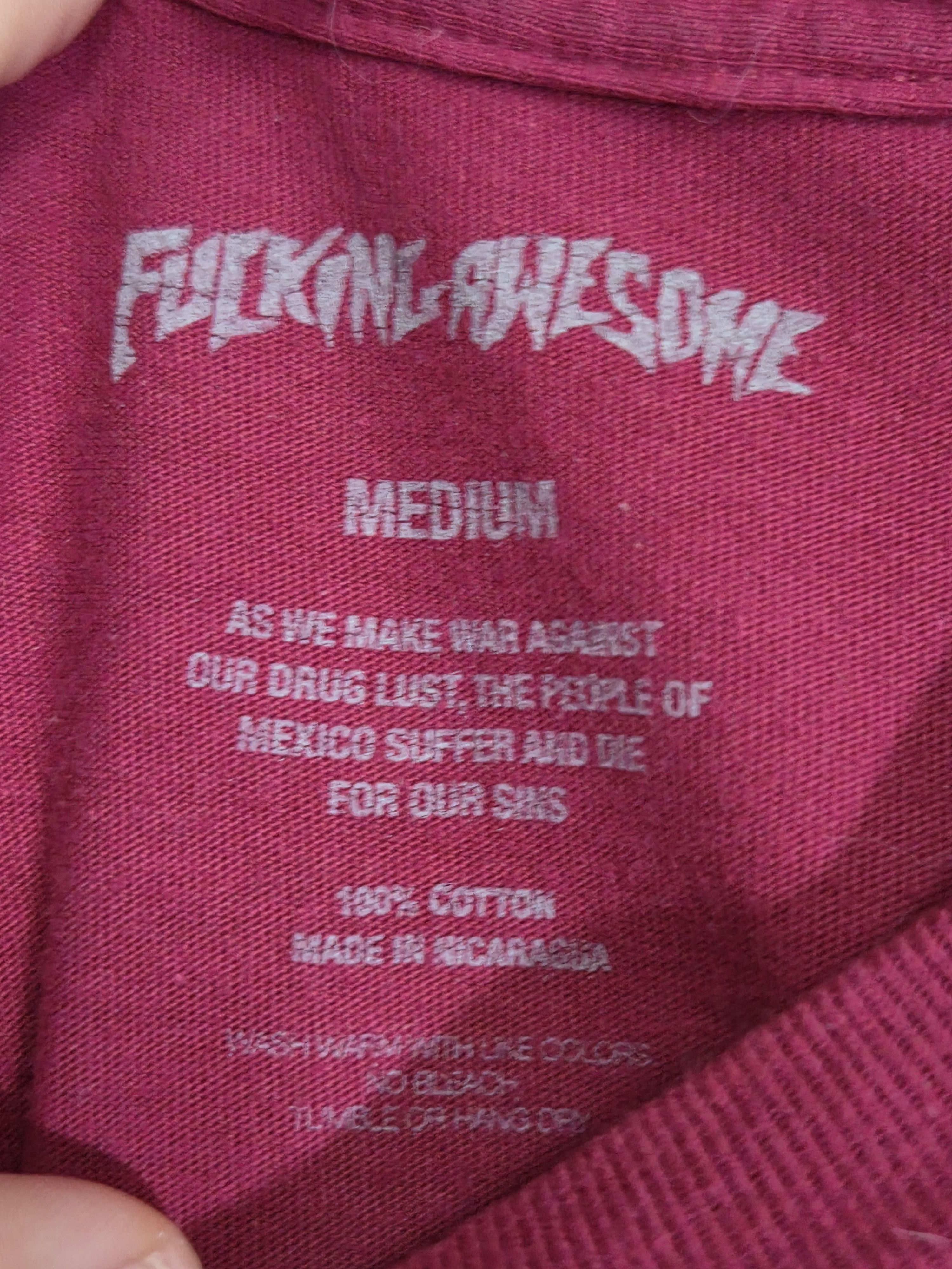Fucking Awesome Fucking Awesome World Domination Tee Size US M / EU 48-50 / 2 - 6 Thumbnail