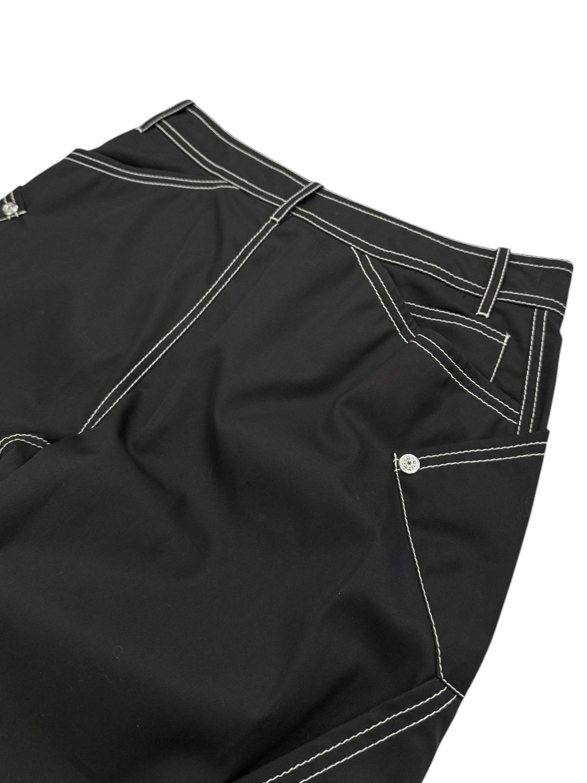 Kiko Kostadinov 2023 Runway Black Bran Carpenter Trouser Size 26" / US 2 / IT 38 - 11 Thumbnail