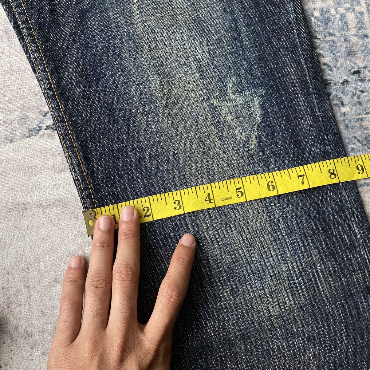 If Six Was Nine × Le Grande Bleu (L.G.B.) × semanticdesign Semantic Design Punk Zipper Denim Jeans Size US 33 - 17 Thumbnail