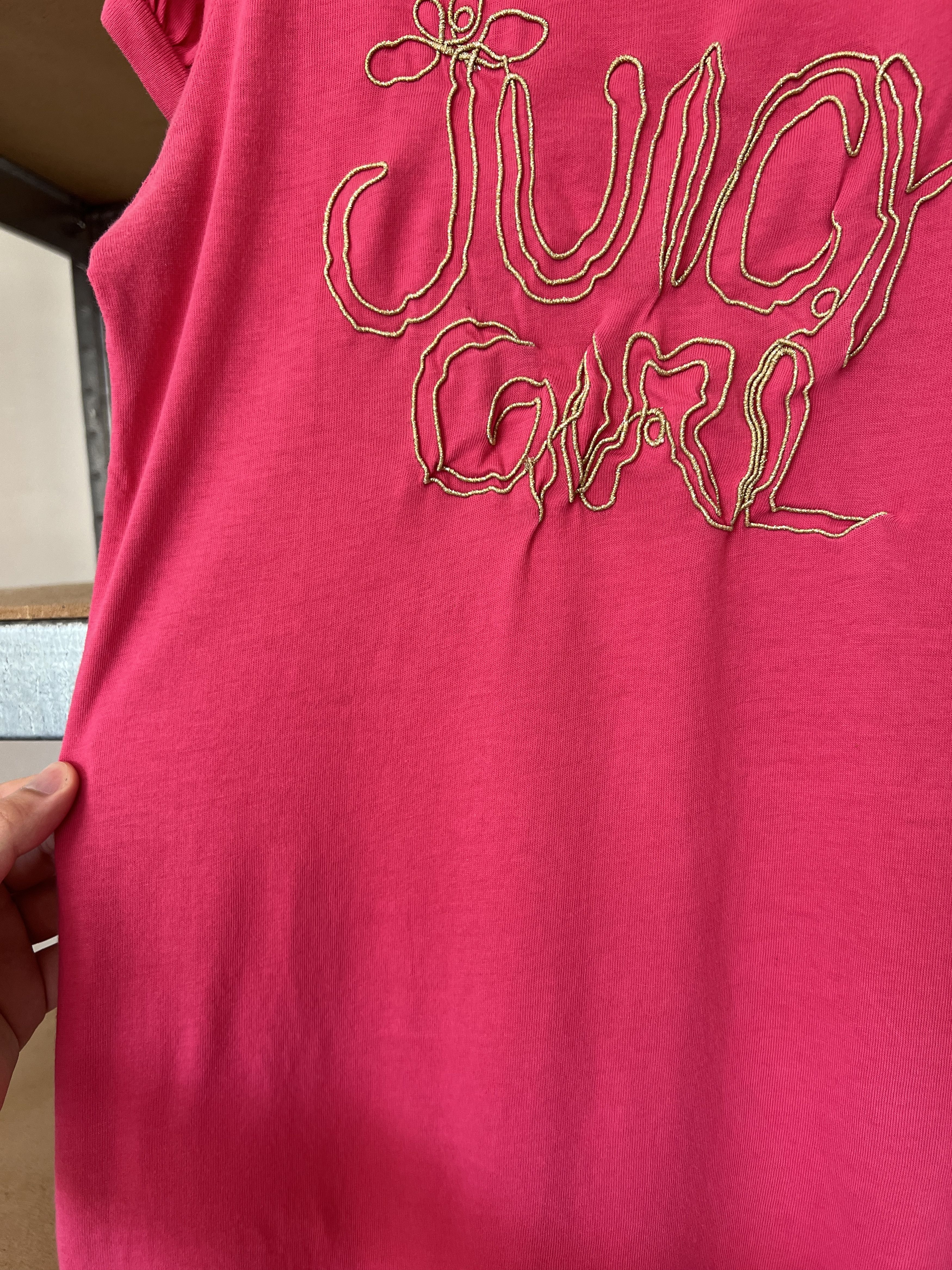 Juicy Couture Juicy Couture Vintage “Juicy Girl” Made in USA Tee Size L / US 10 / IT 46 - 11 Thumbnail