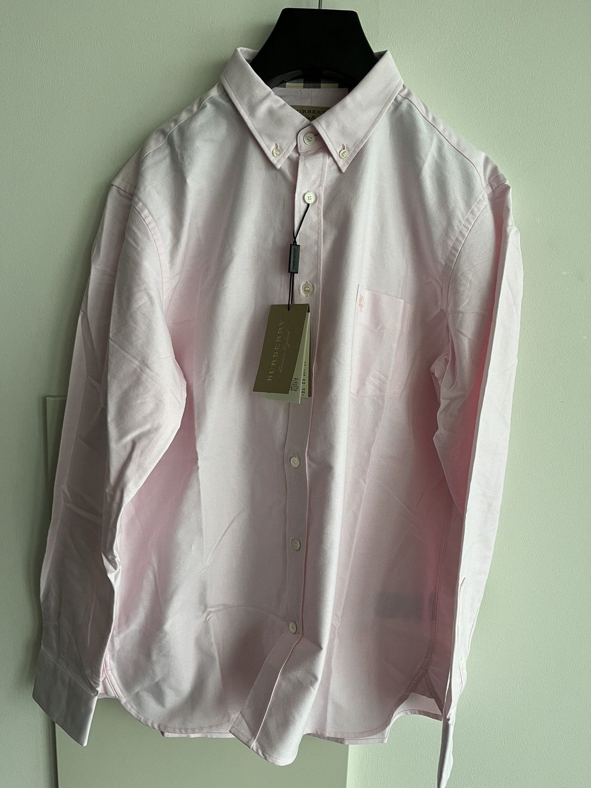 Burberry Sold out Brand New Classic Burberry Check Logo Dressy Shirt Size US L / EU 52-54 / 3 - 15 Thumbnail