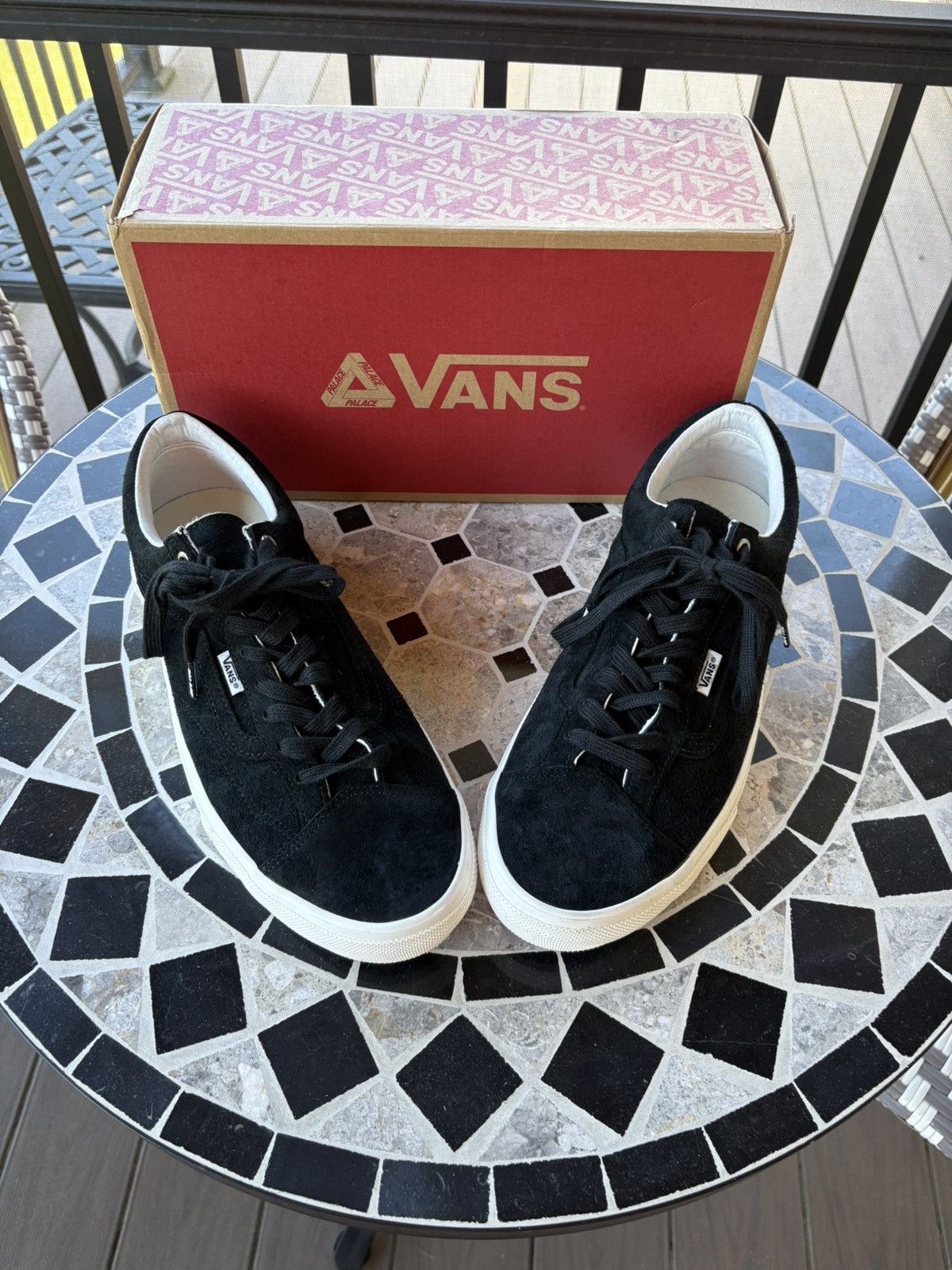 Palace Vans Palace low top sneaker collab Size US 12 / EU 45 - 1 Thumbnail