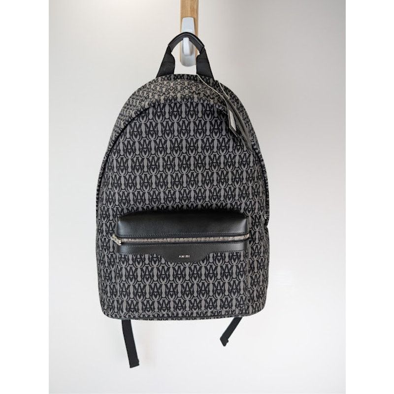 Amiri o1rshd1 Size: OS / MA Jacquard Backpack in Black Size ONE SIZE - 8 Thumbnail